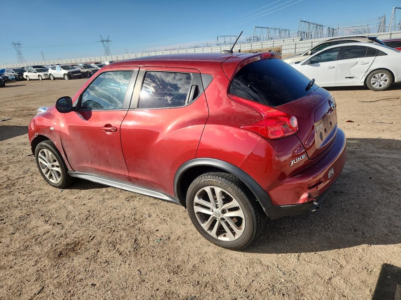 2013 Nissan Juke S Red vin: JN8AF5MR8DT221864