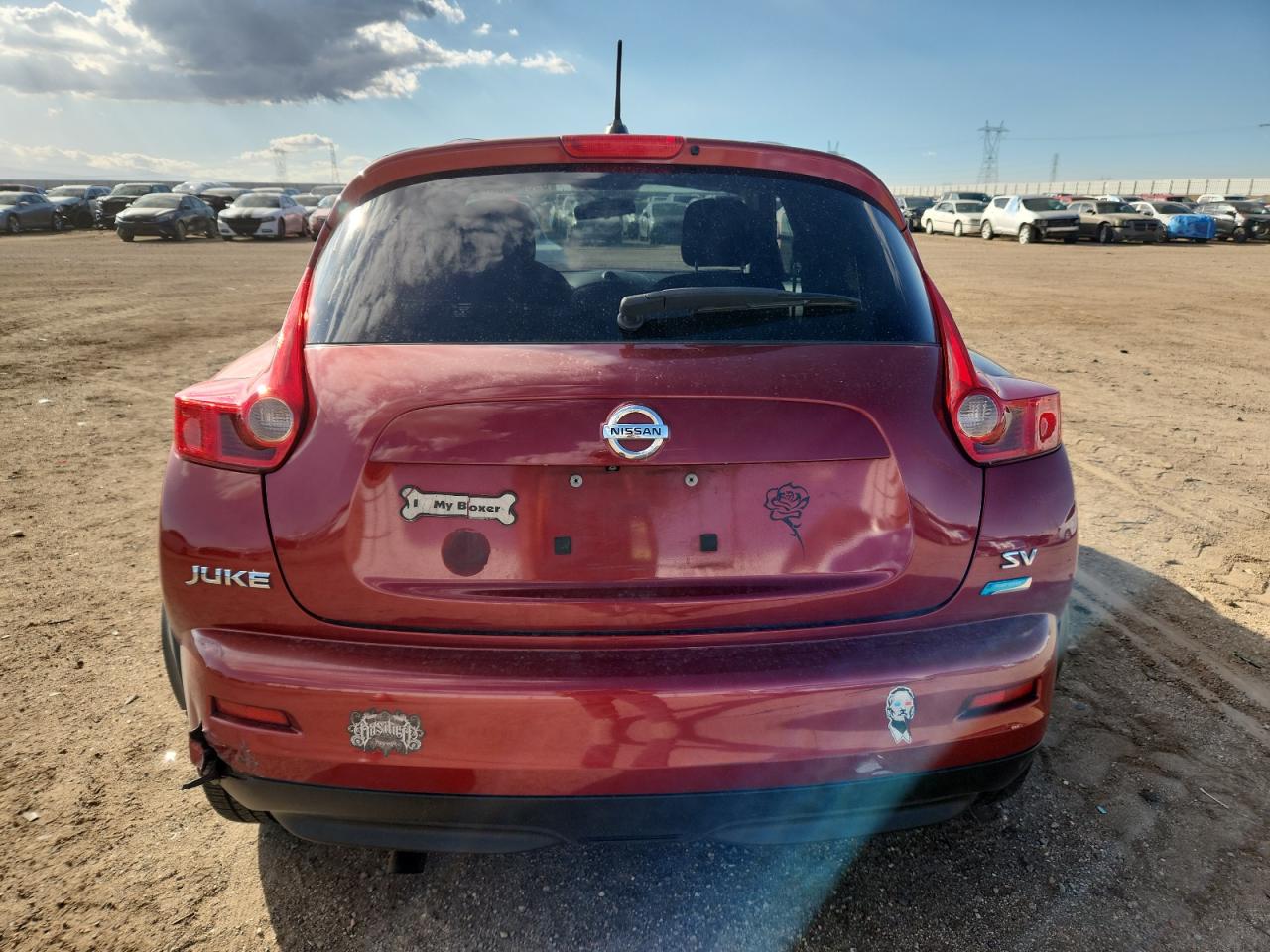 2013 Nissan Juke S Red vin: JN8AF5MR8DT221864