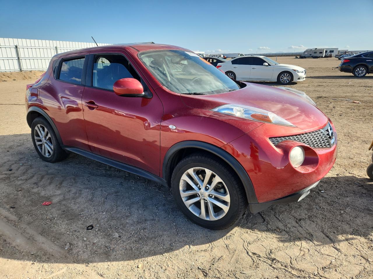 2013 Nissan Juke S Red vin: JN8AF5MR8DT221864