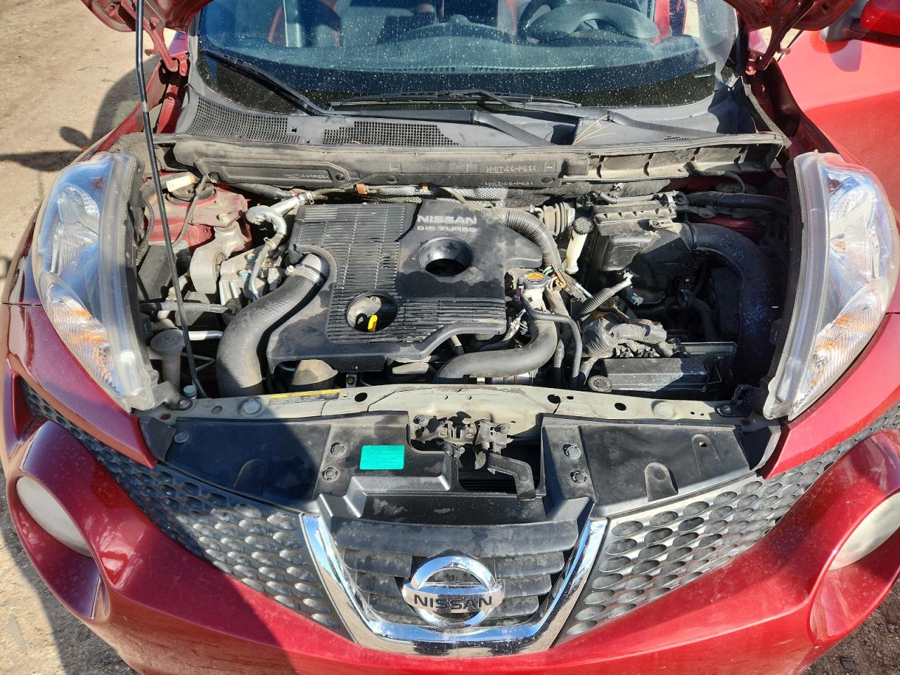 2013 Nissan Juke S Red vin: JN8AF5MR8DT221864