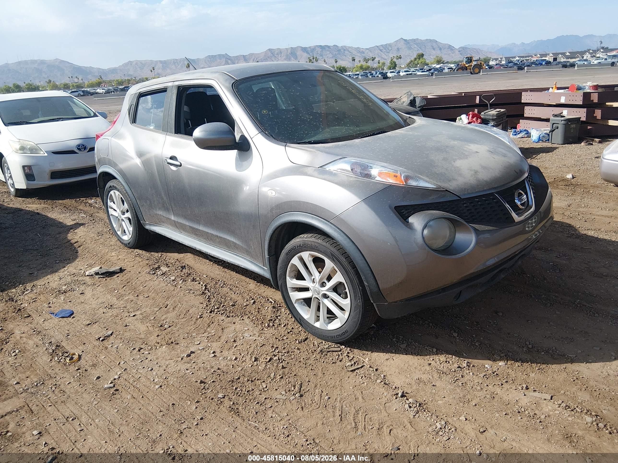 2013 Nissan Juke S Gray vin: JN8AF5MR8DT225963