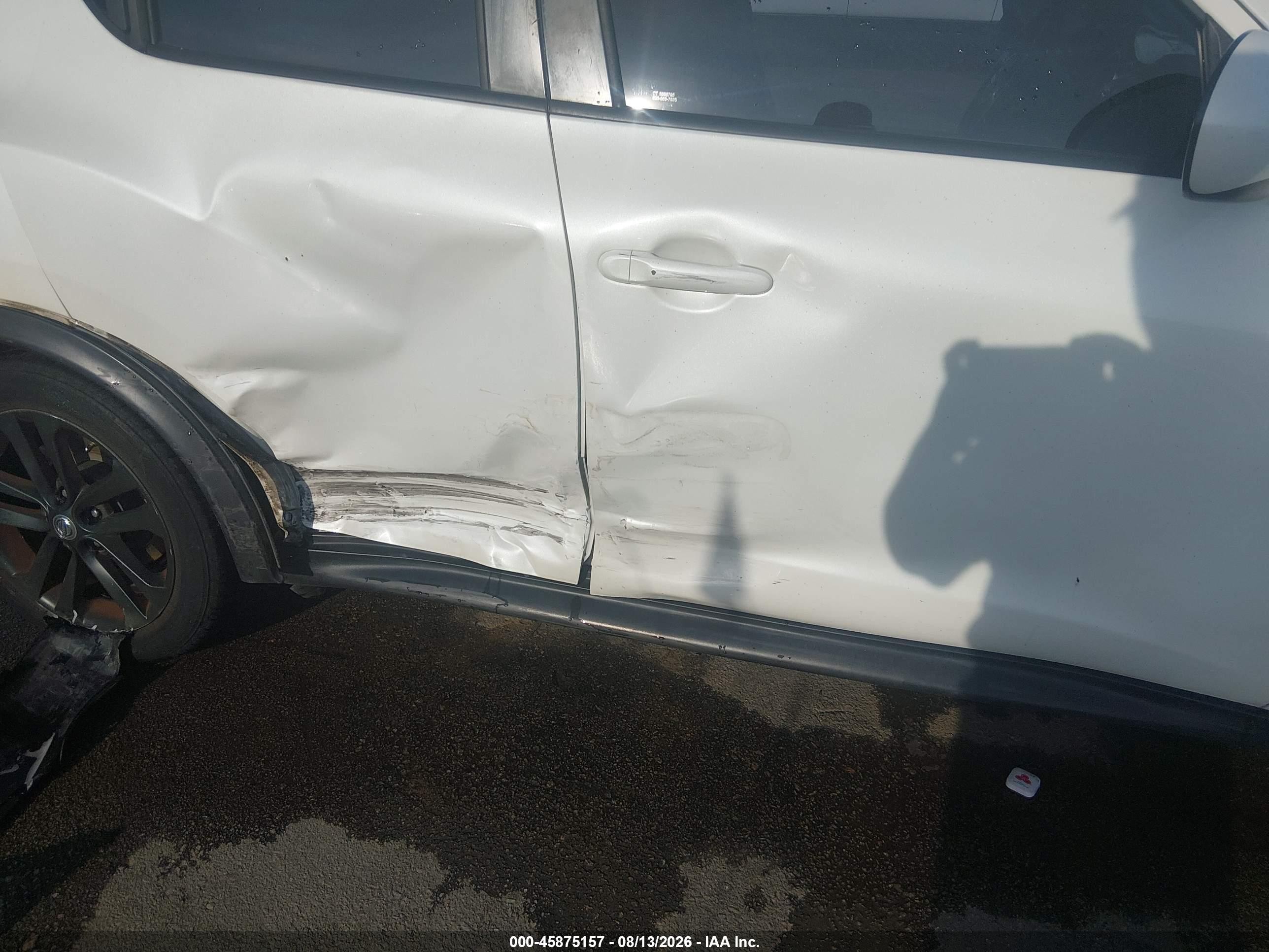 2014 Nissan Juke S White vin: JN8AF5MR8ET350883