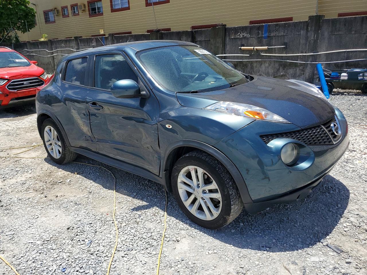 2014 Nissan Juke S Blue vin: JN8AF5MR8ET352911