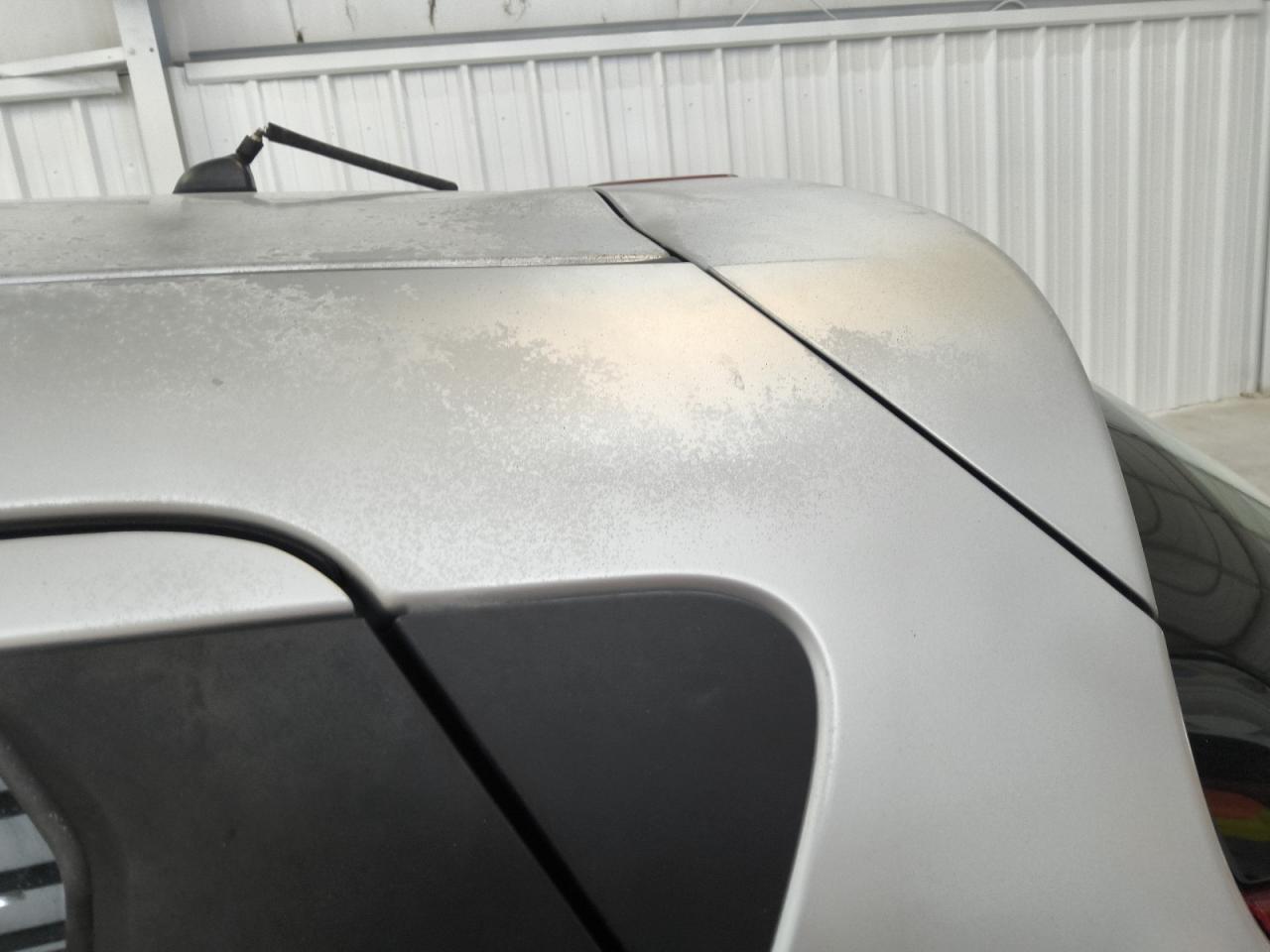 2014 Nissan Juke S Silver vin: JN8AF5MR8ET353959 Damage: Left Qtr Panel, Oxidized, > 12 Inches