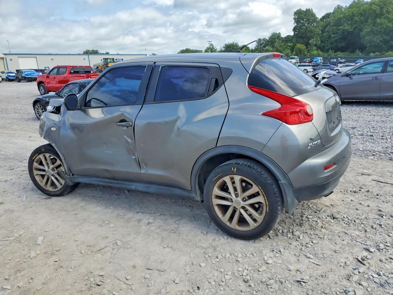2014 Nissan Juke S Gray vin: JN8AF5MR8ET356618