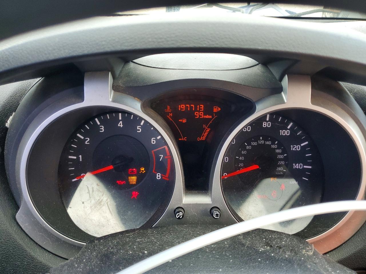 2014 Nissan Juke S Gray vin: JN8AF5MR8ET356618