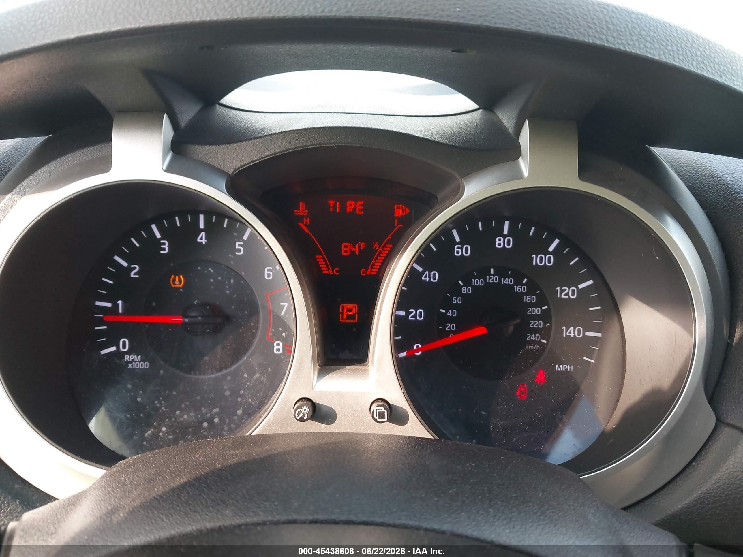2014 Nissan Juke S White vin: JN8AF5MR8ET356702