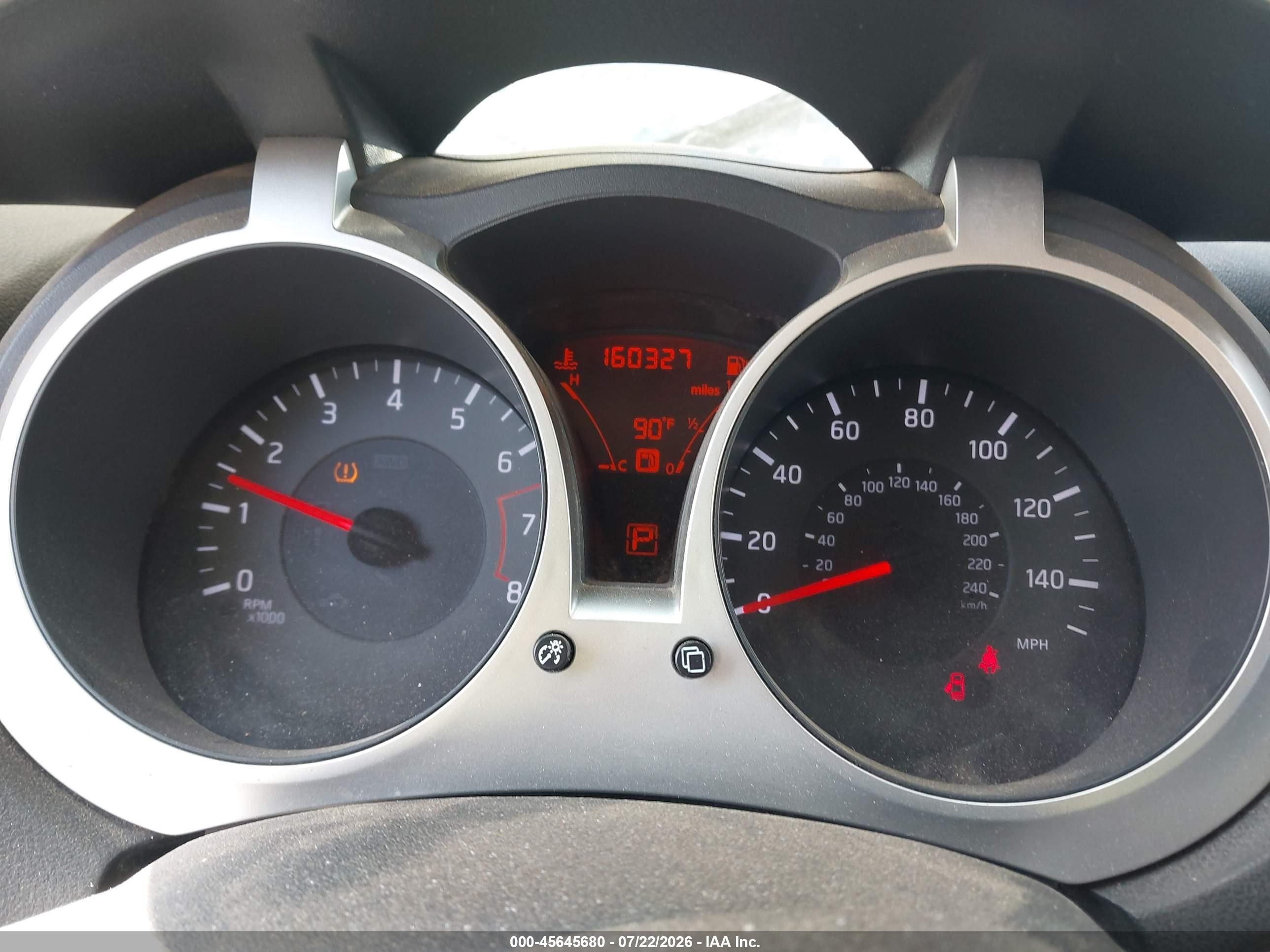 2014 Nissan Juke Sl Blue vin: JN8AF5MR8ET358966
