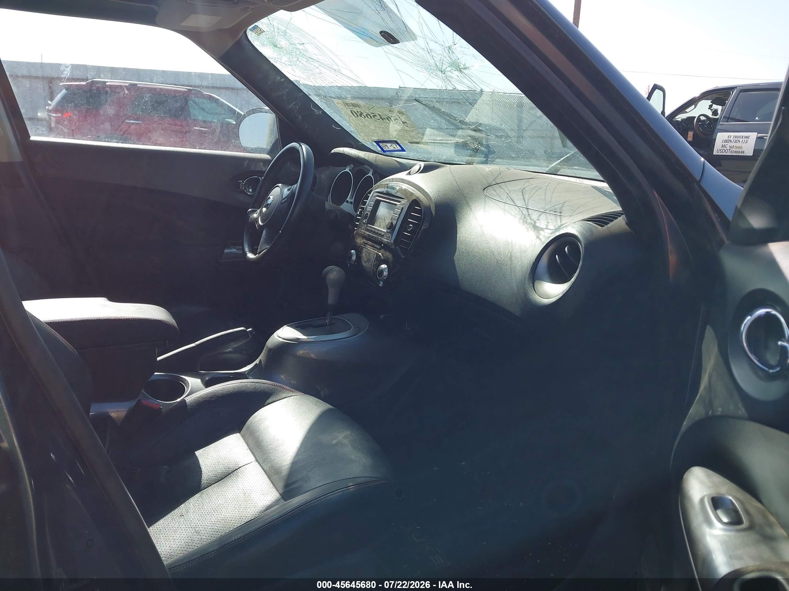 2014 Nissan Juke Sl Blue vin: JN8AF5MR8ET358966