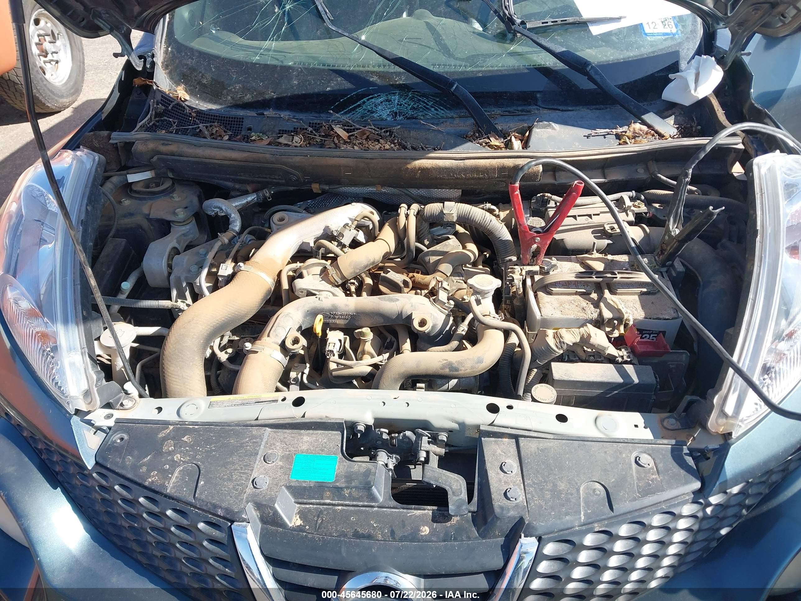 2014 Nissan Juke Sl Blue vin: JN8AF5MR8ET358966
