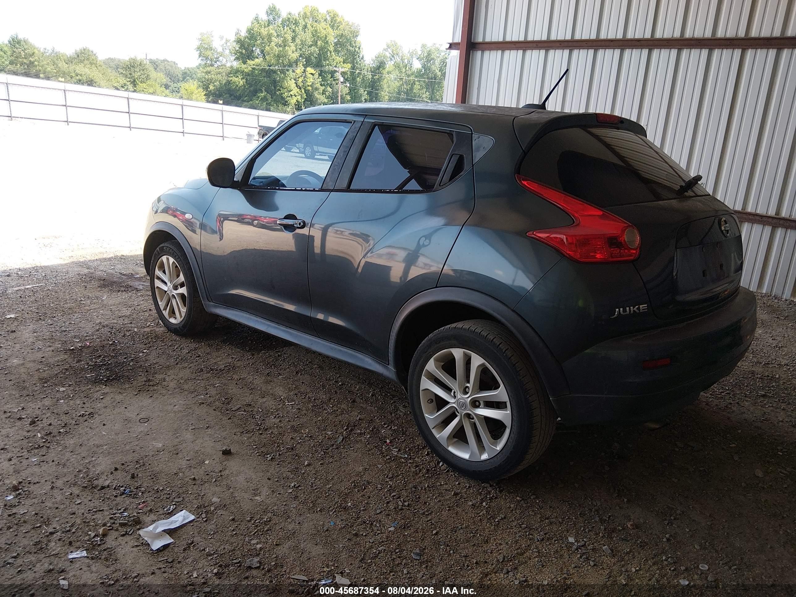 2014 Nissan Juke Sv Teal vin: JN8AF5MR8ET360247