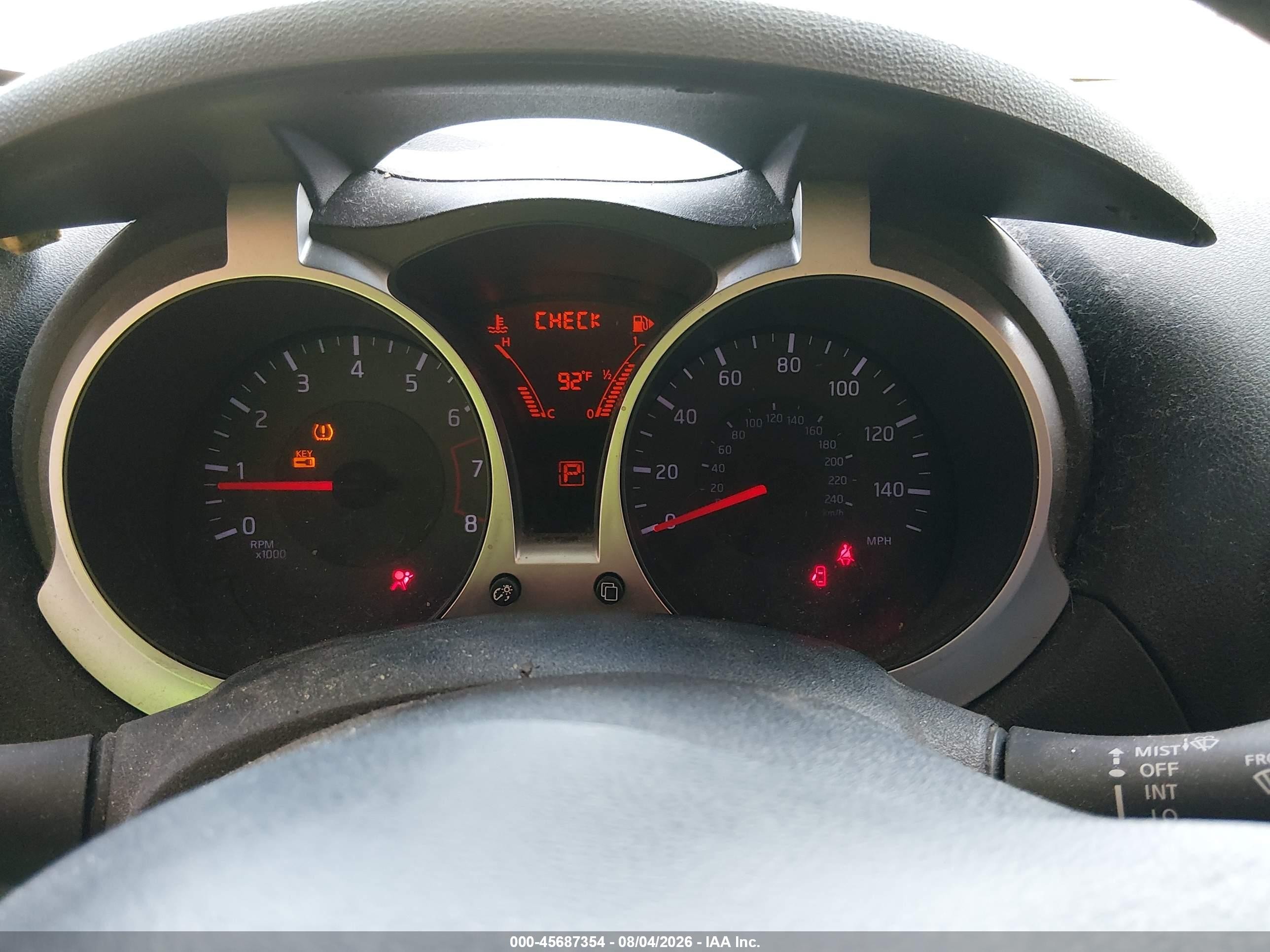 2014 Nissan Juke Sv Teal vin: JN8AF5MR8ET360247