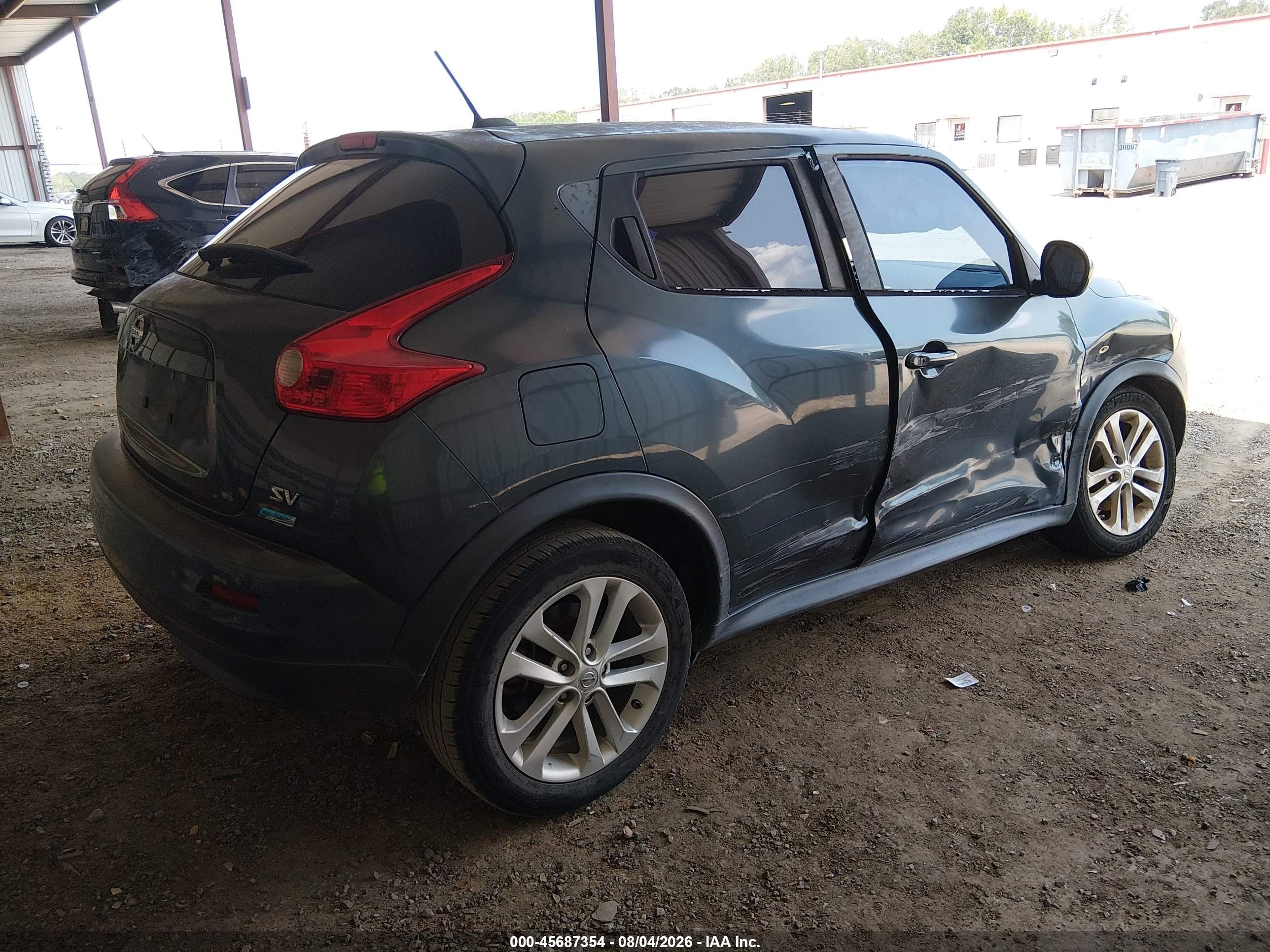 2014 Nissan Juke Sv Teal vin: JN8AF5MR8ET360247