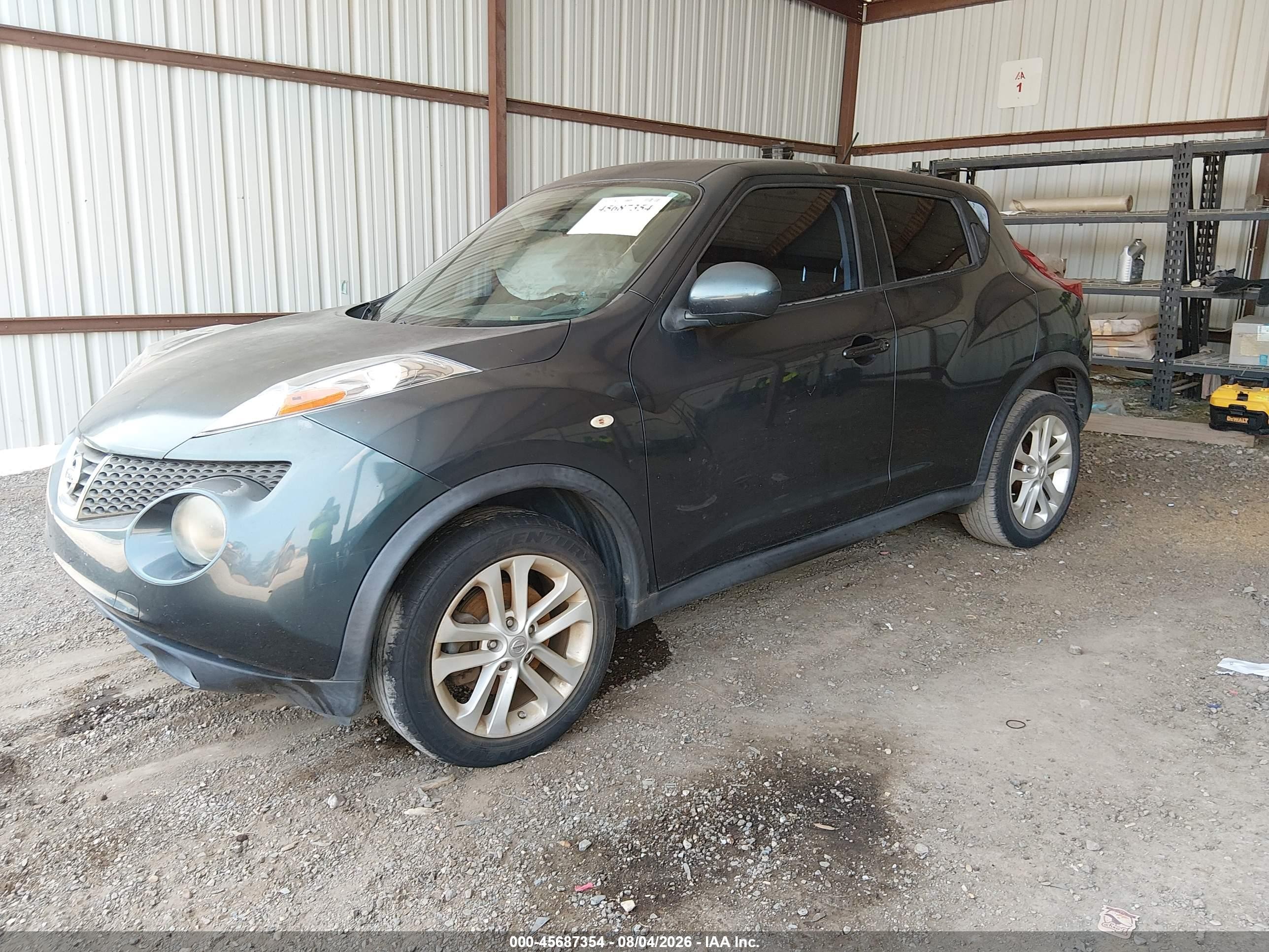 2014 Nissan Juke Sv Teal vin: JN8AF5MR8ET360247