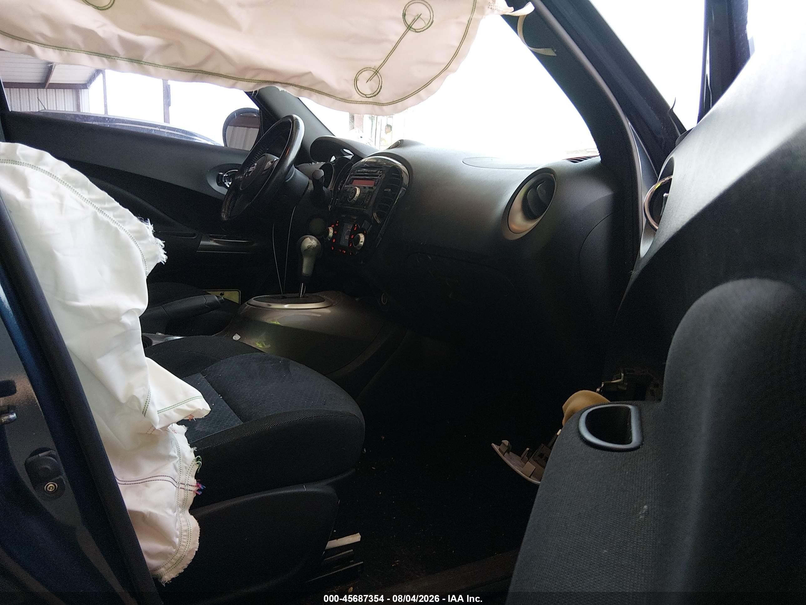 2014 Nissan Juke Sv Teal vin: JN8AF5MR8ET360247
