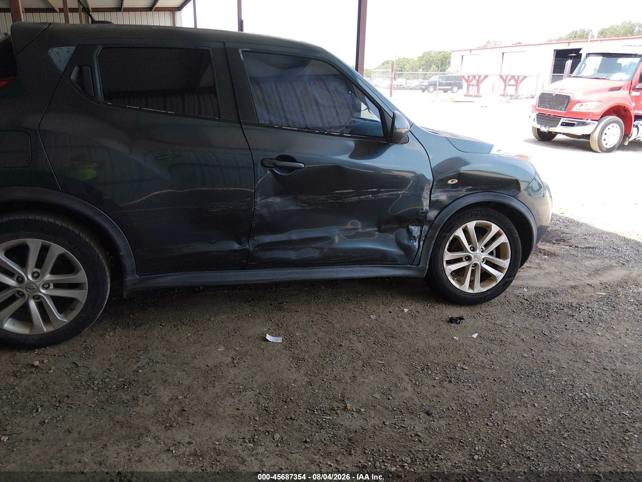 2014 Nissan Juke Sv Teal vin: JN8AF5MR8ET360247