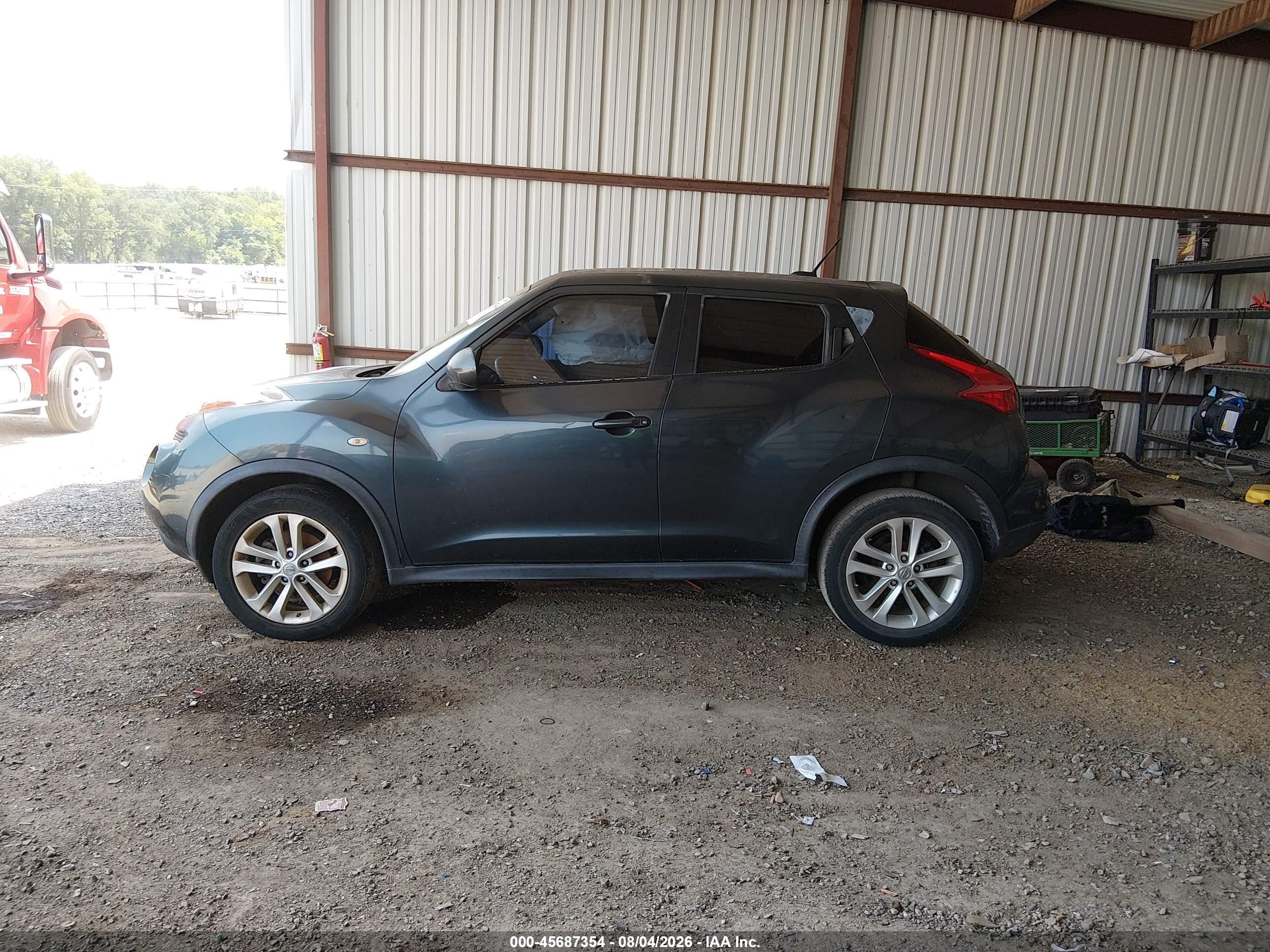 2014 Nissan Juke Sv Teal vin: JN8AF5MR8ET360247