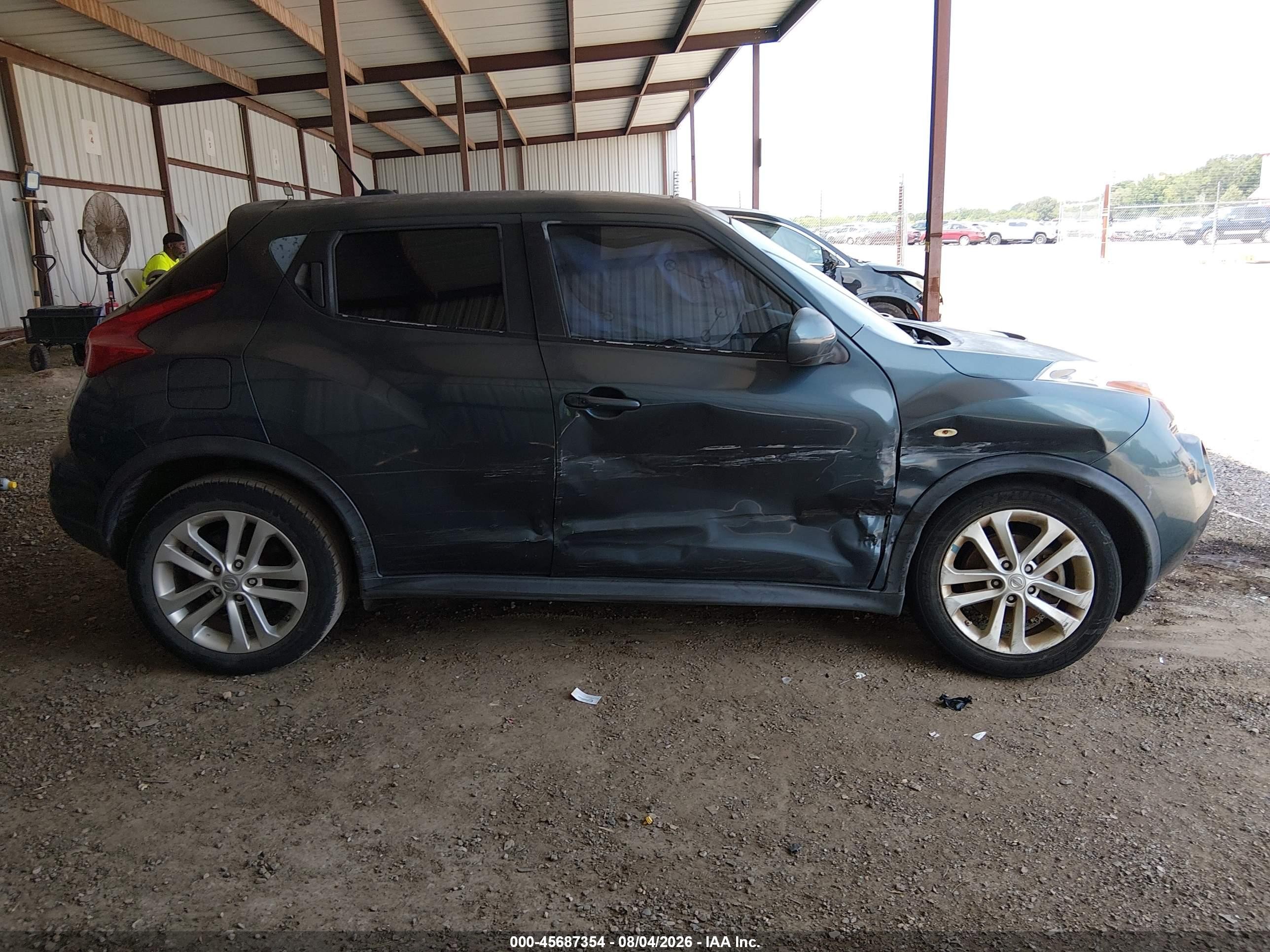 2014 Nissan Juke Sv Teal vin: JN8AF5MR8ET360247