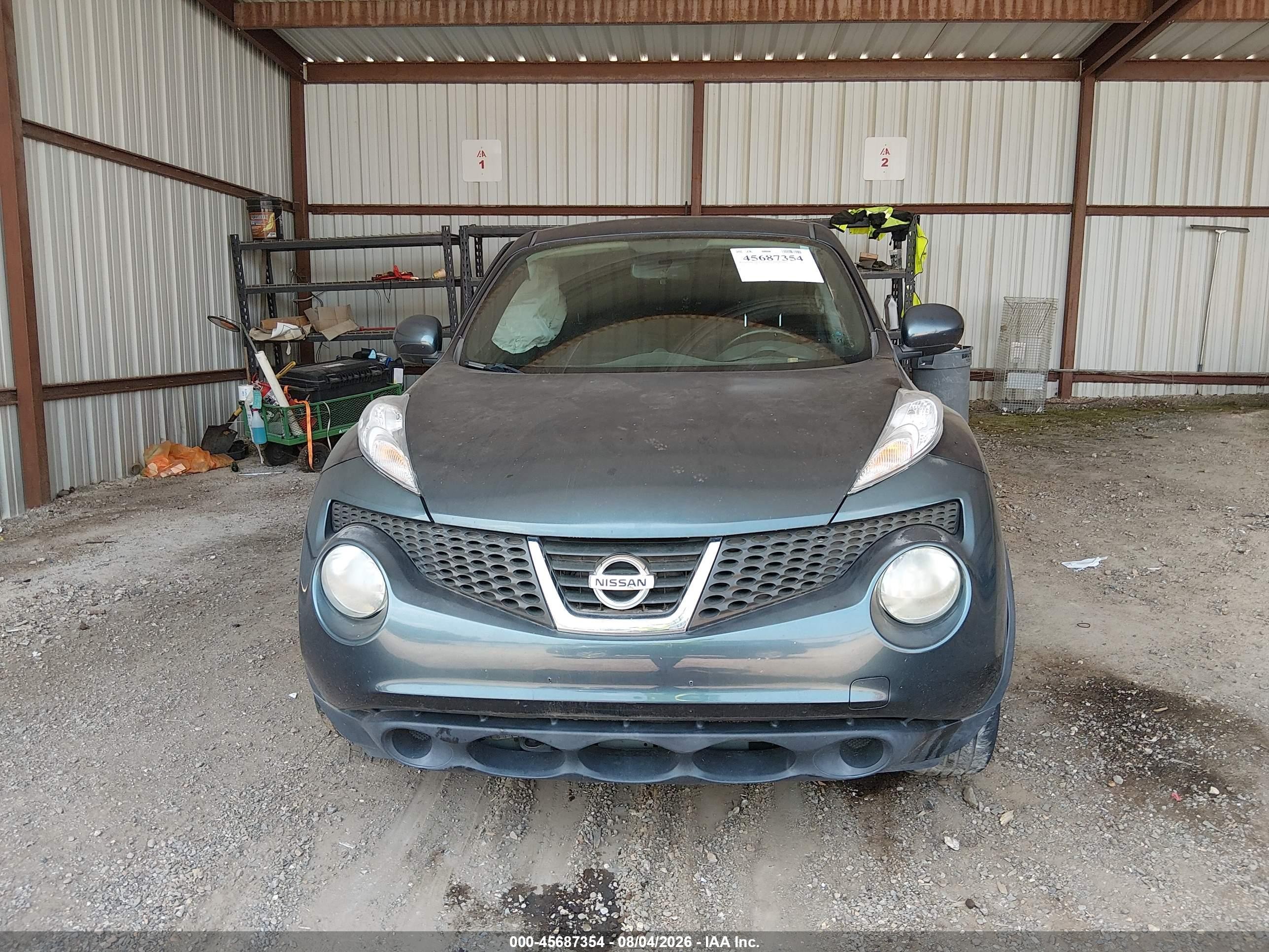 2014 Nissan Juke Sv Teal vin: JN8AF5MR8ET360247