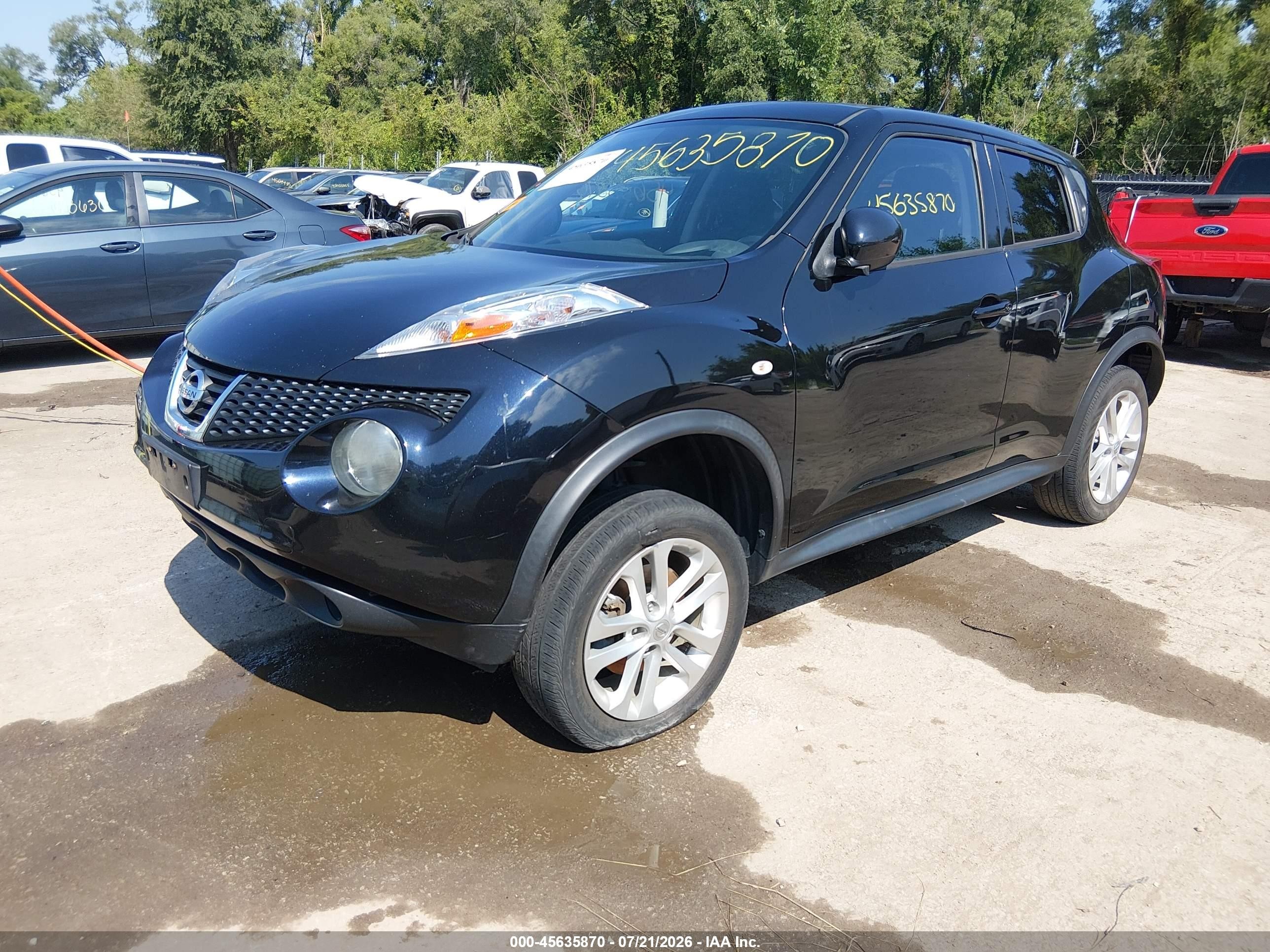 2014 Nissan Juke Sv Black vin: JN8AF5MR8ET360510
