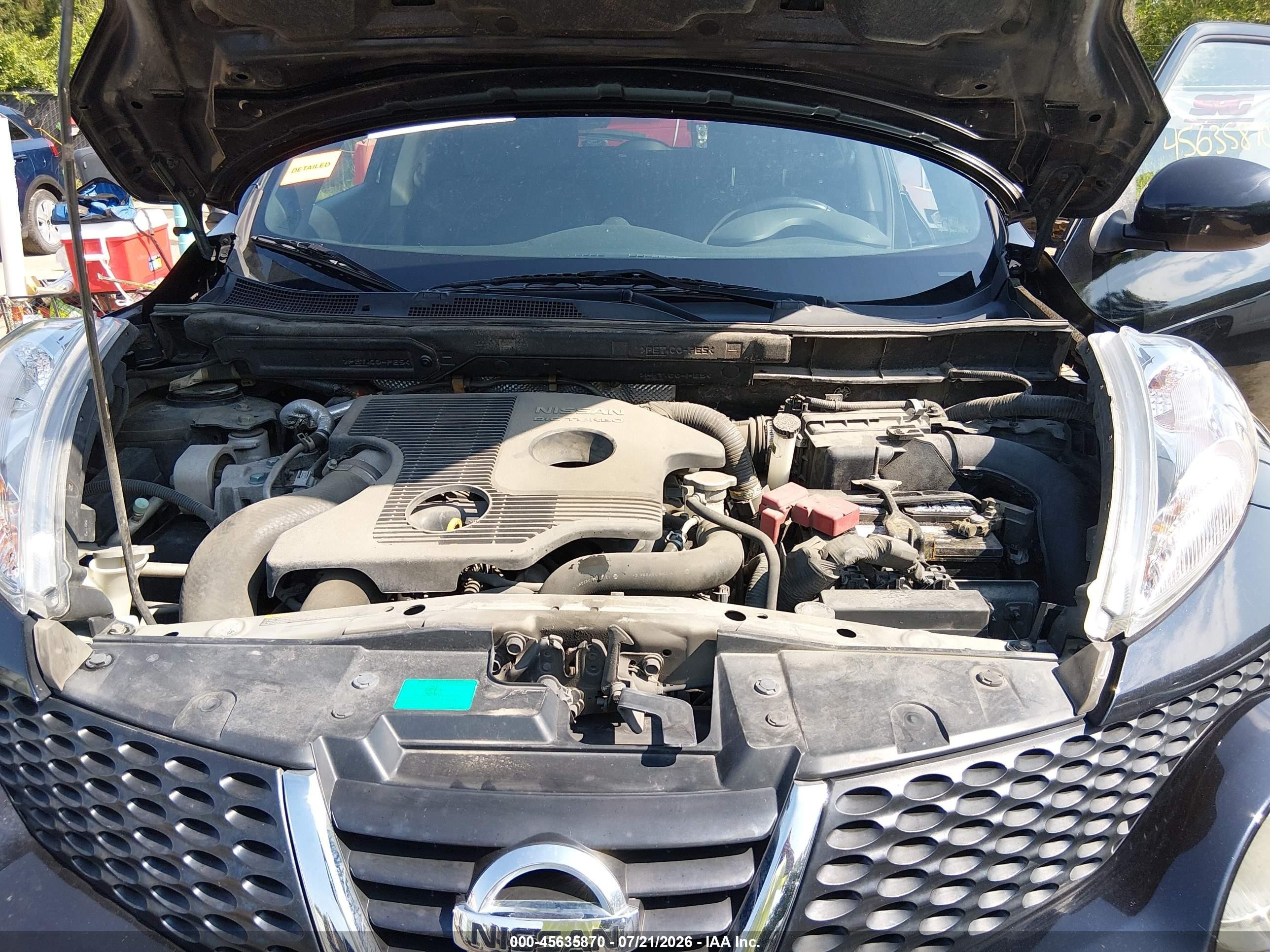 2014 Nissan Juke Sv Black vin: JN8AF5MR8ET360510