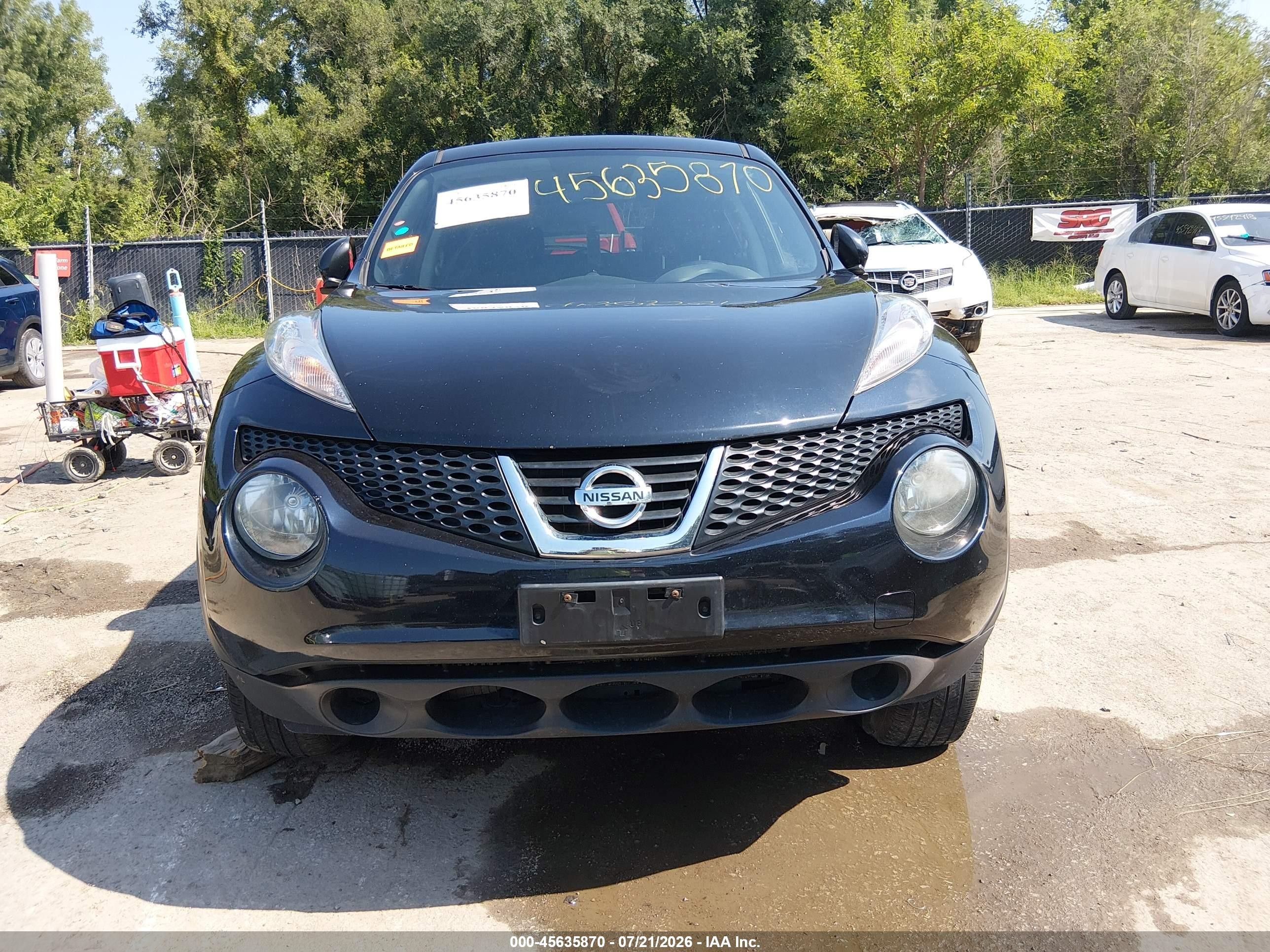 2014 Nissan Juke Sv Black vin: JN8AF5MR8ET360510