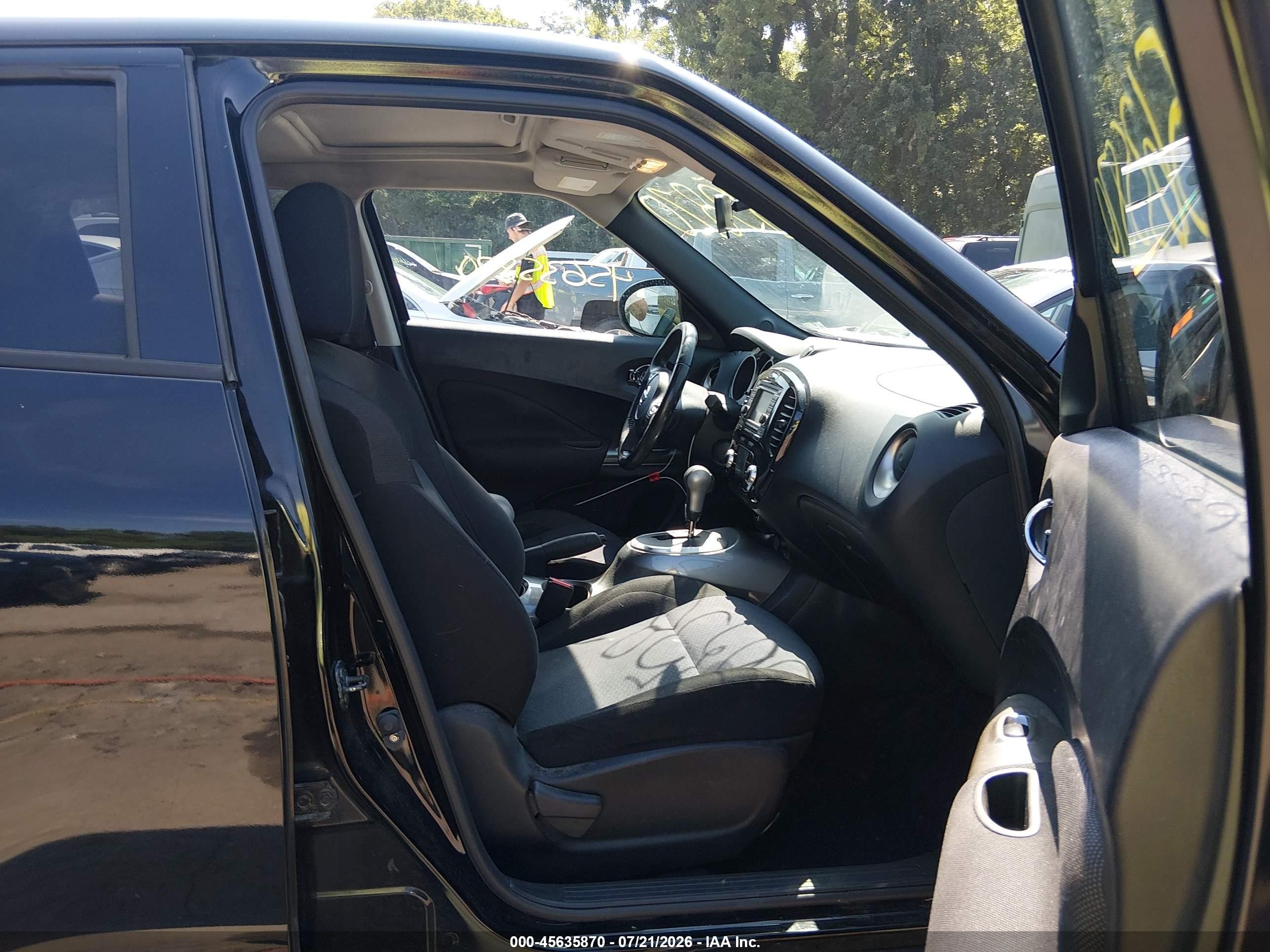 2014 Nissan Juke Sv Black vin: JN8AF5MR8ET360510