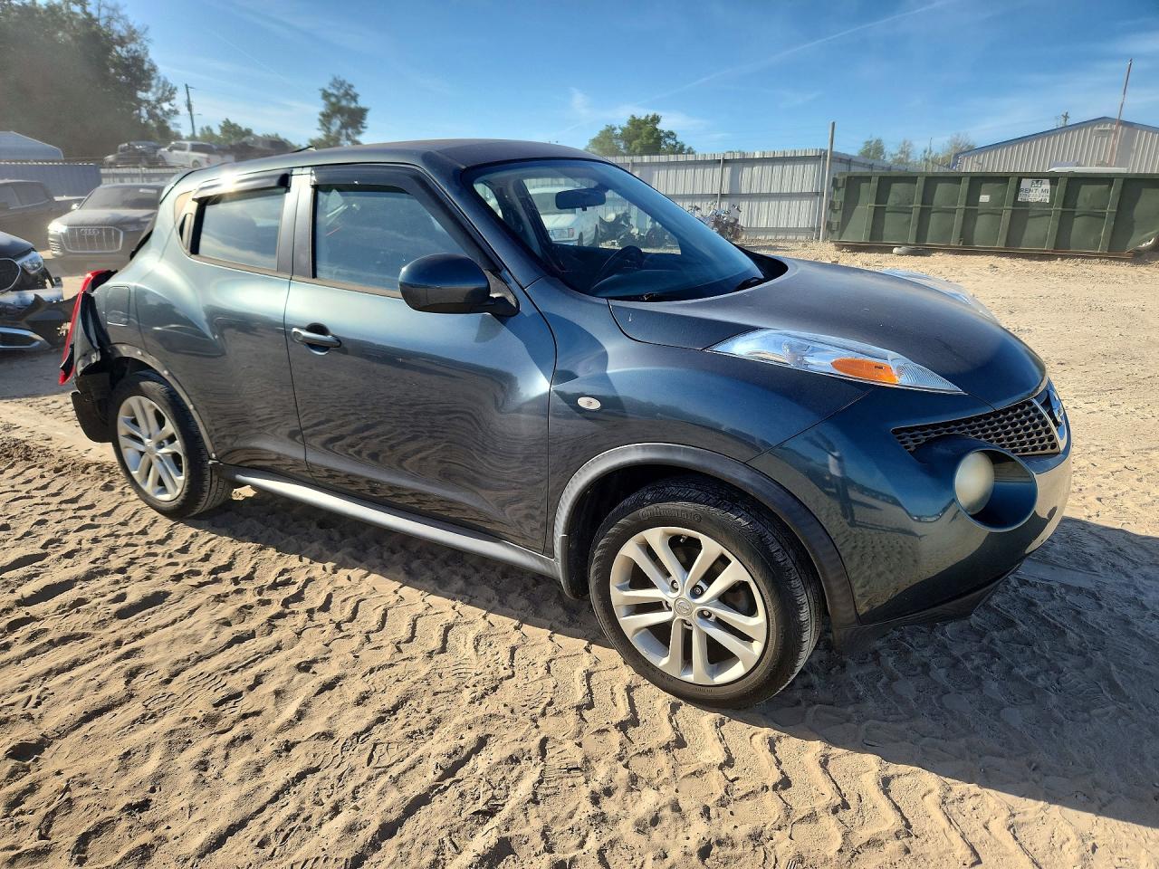 2014 Nissan Juke S Teal vin: JN8AF5MR8ET451776
