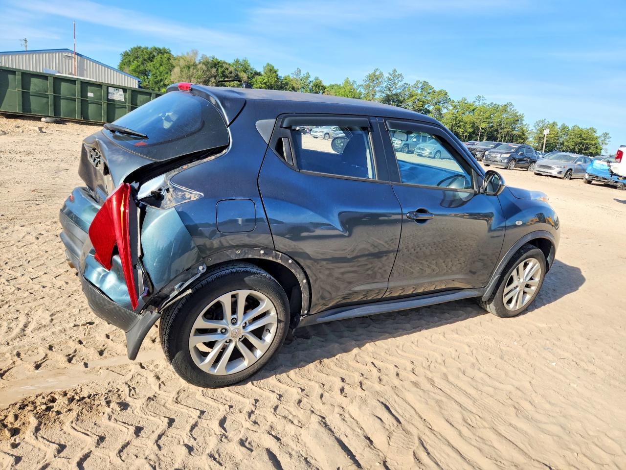 2014 Nissan Juke S Teal vin: JN8AF5MR8ET451776