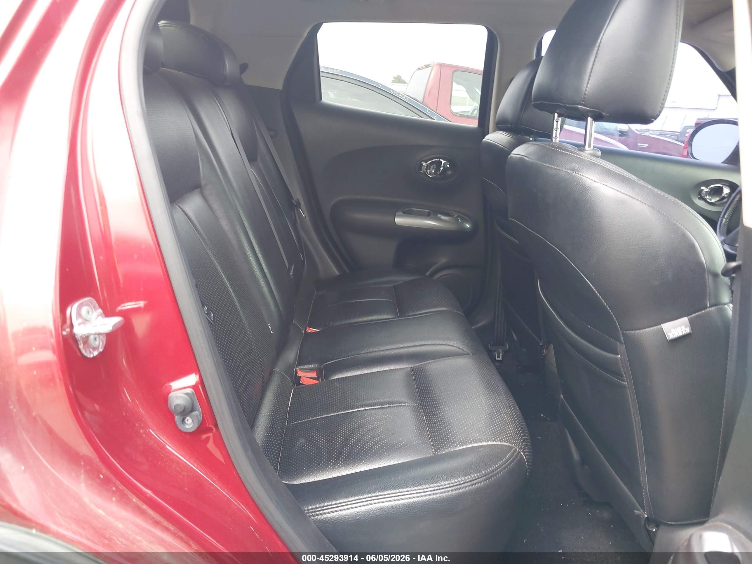 2014 Nissan Juke Sv Красный vin: JN8AF5MR8ET452491