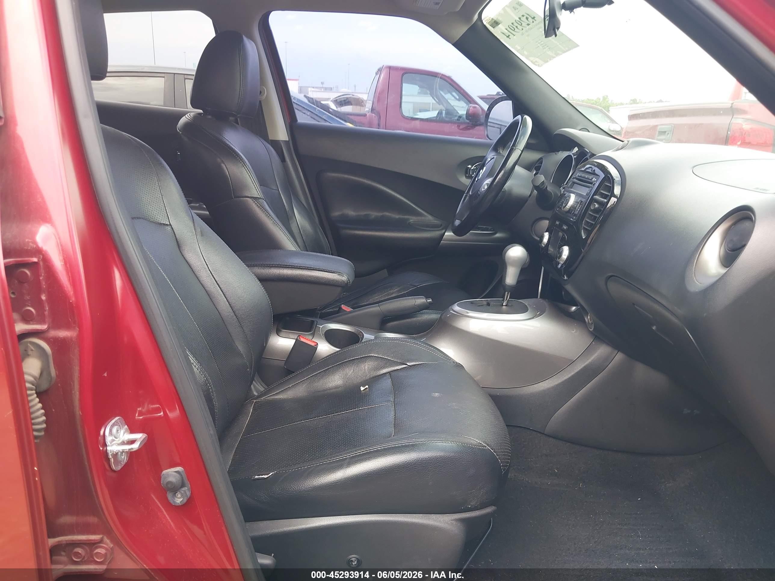2014 Nissan Juke Sv Красный vin: JN8AF5MR8ET452491