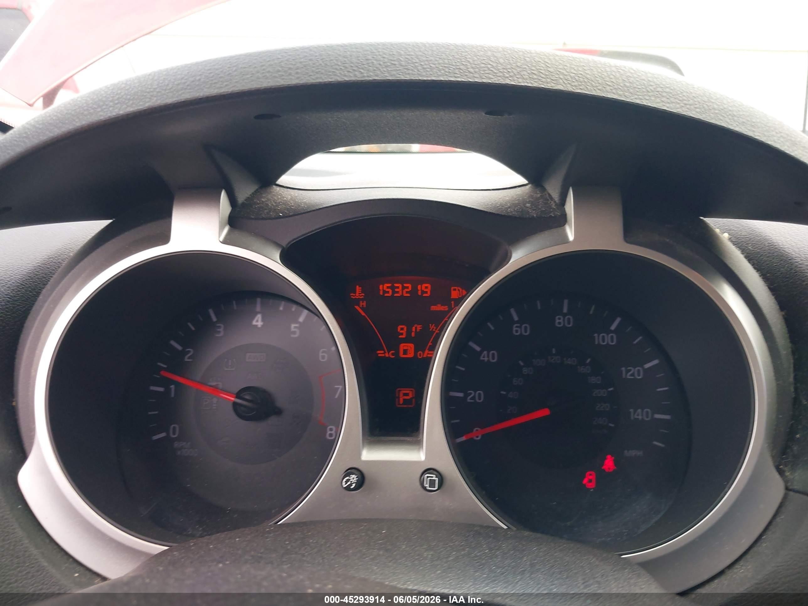 2014 Nissan Juke Sv Красный vin: JN8AF5MR8ET452491