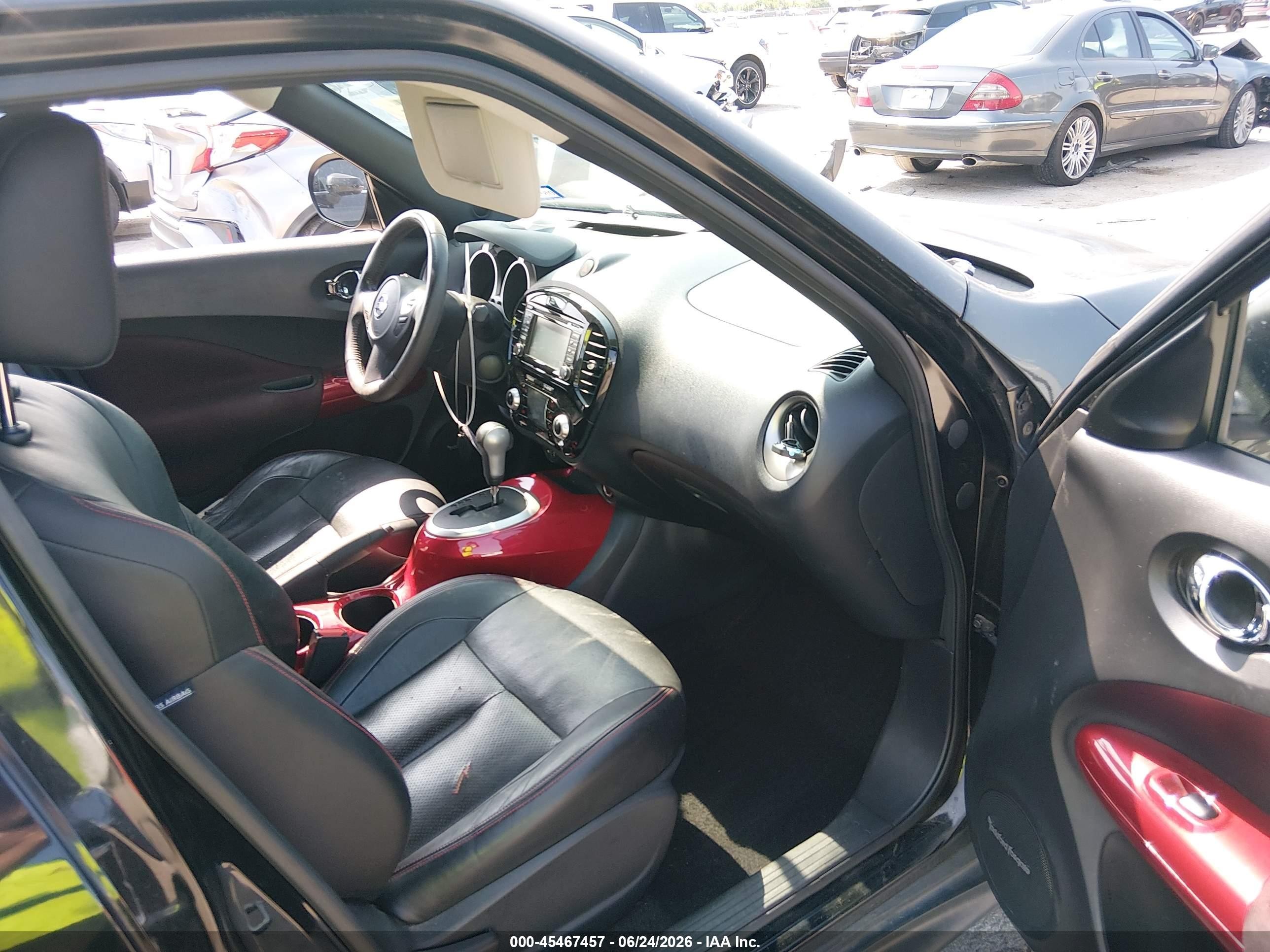2014 Nissan Juke Sl Black vin: JN8AF5MR8ET454595