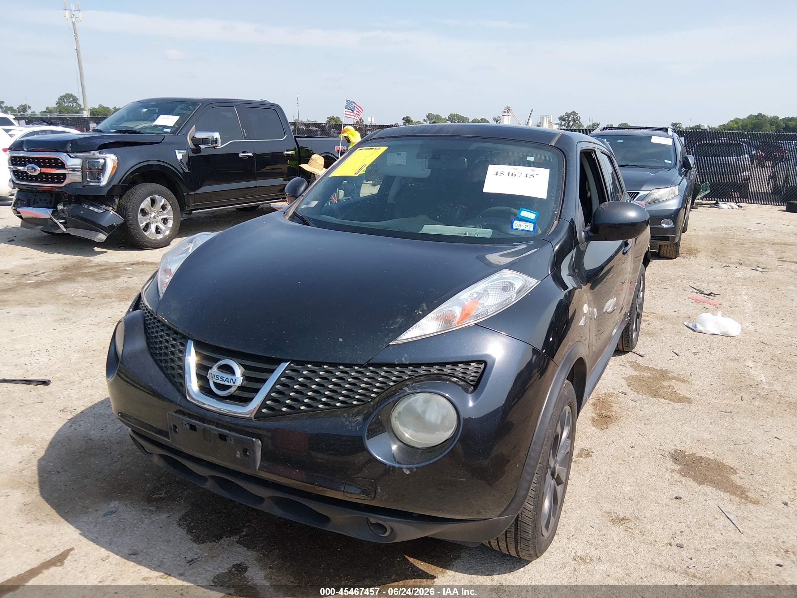 2014 Nissan Juke Sl Black vin: JN8AF5MR8ET454595