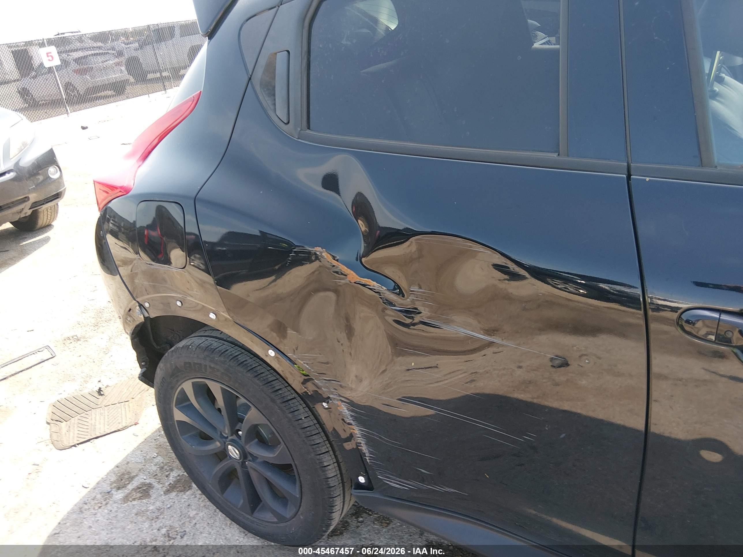 2014 Nissan Juke Sl Black vin: JN8AF5MR8ET454595