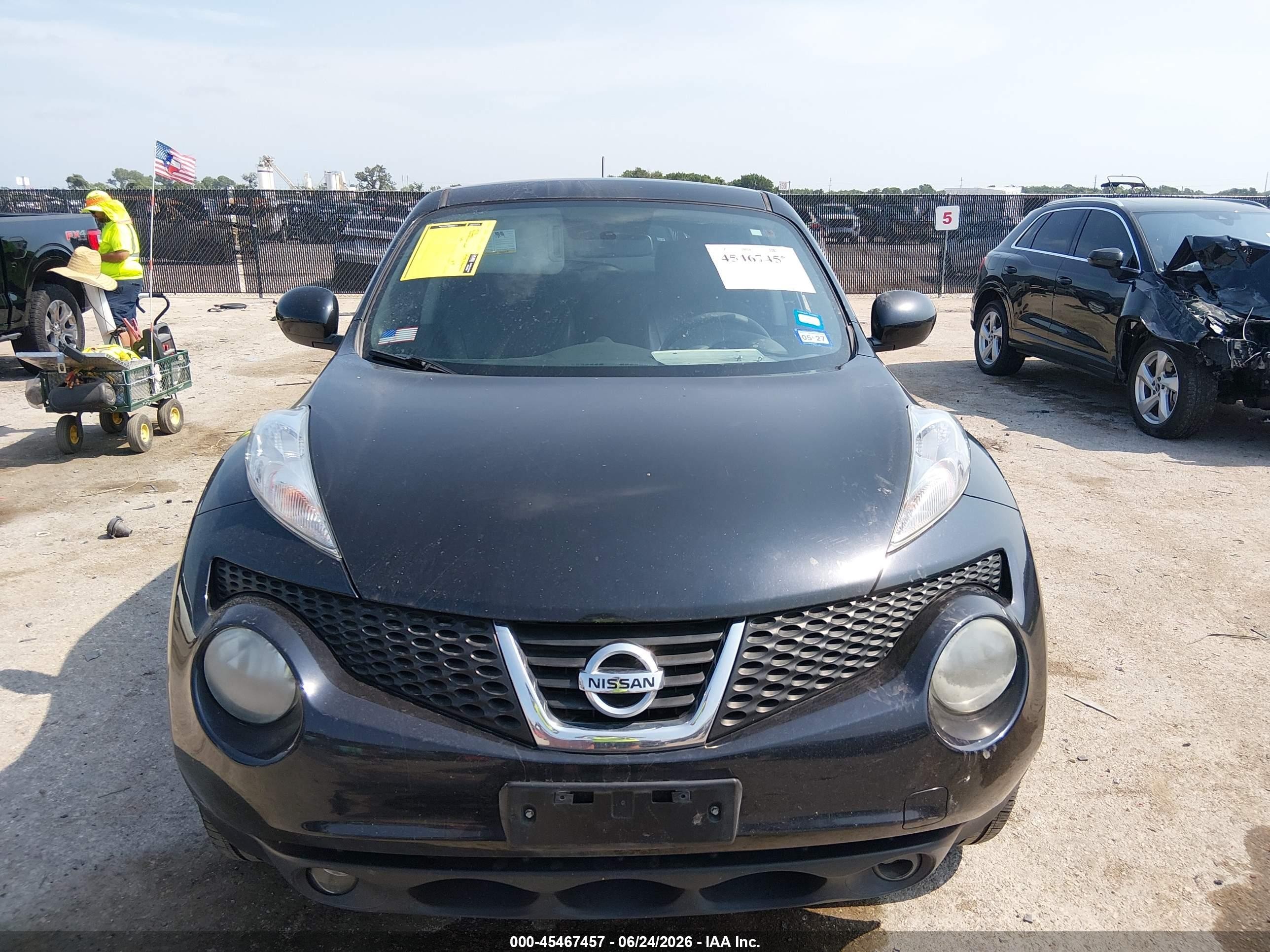 2014 Nissan Juke Sl Black vin: JN8AF5MR8ET454595