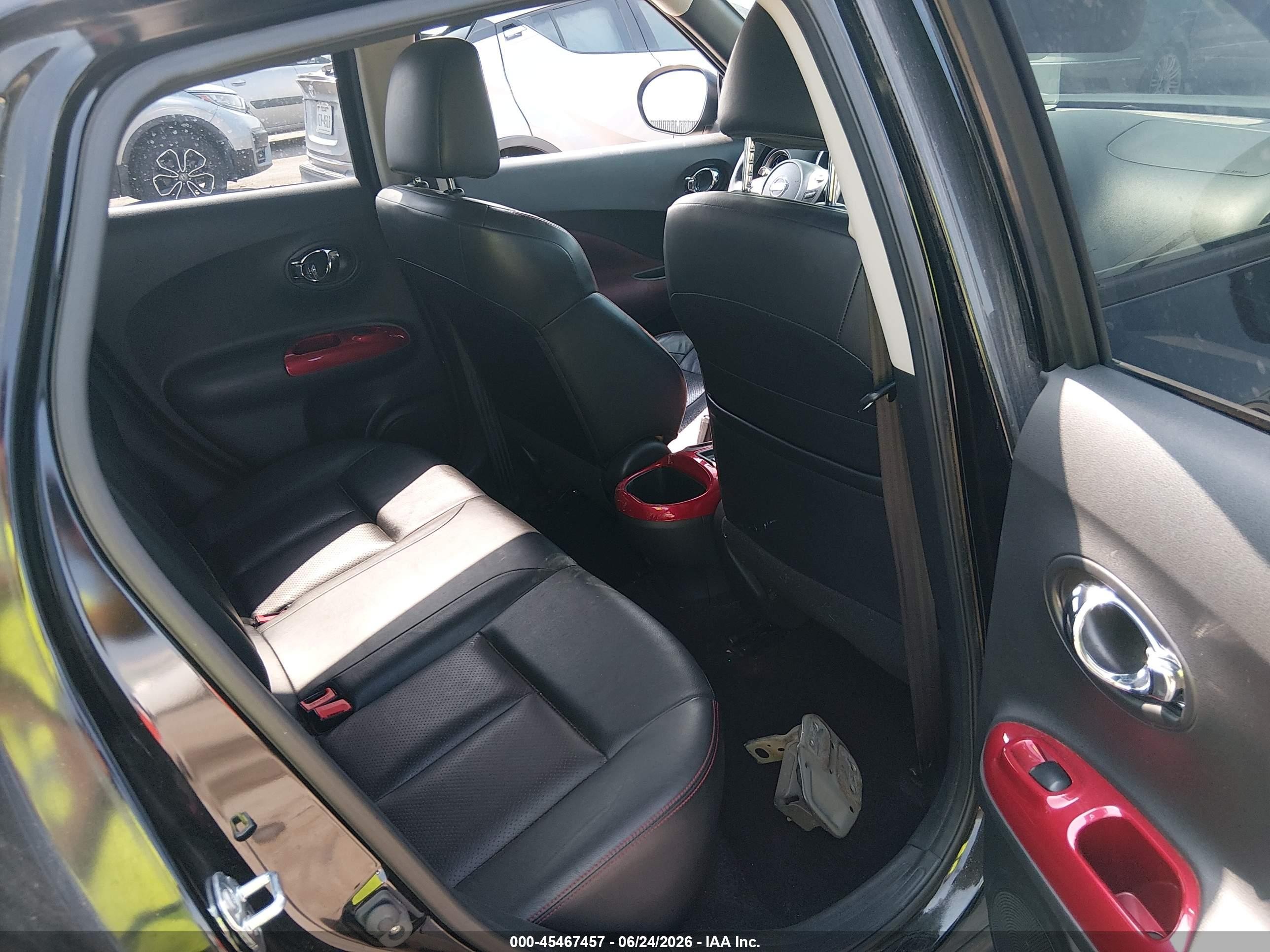 2014 Nissan Juke Sl Black vin: JN8AF5MR8ET454595
