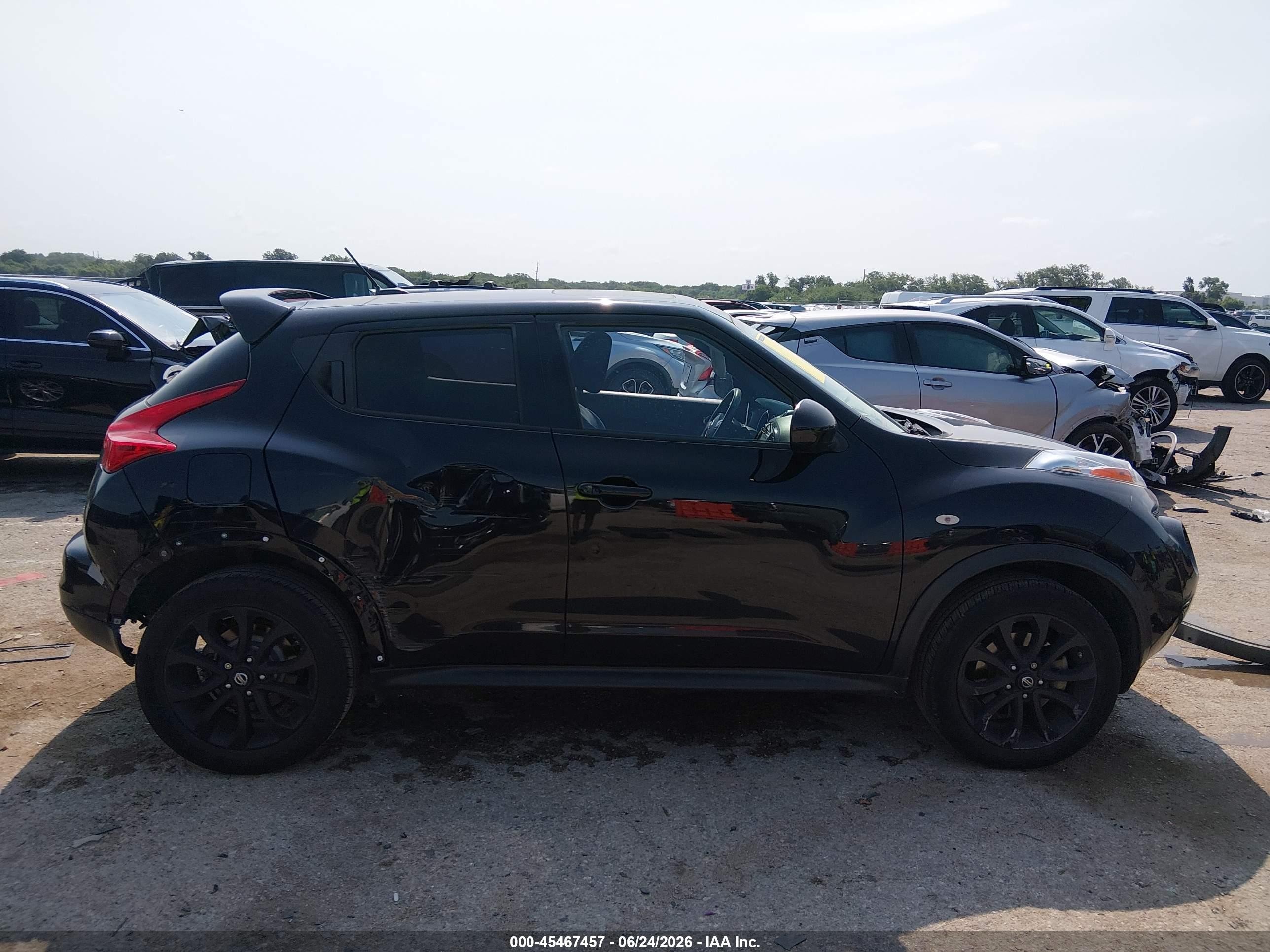 2014 Nissan Juke Sl Black vin: JN8AF5MR8ET454595