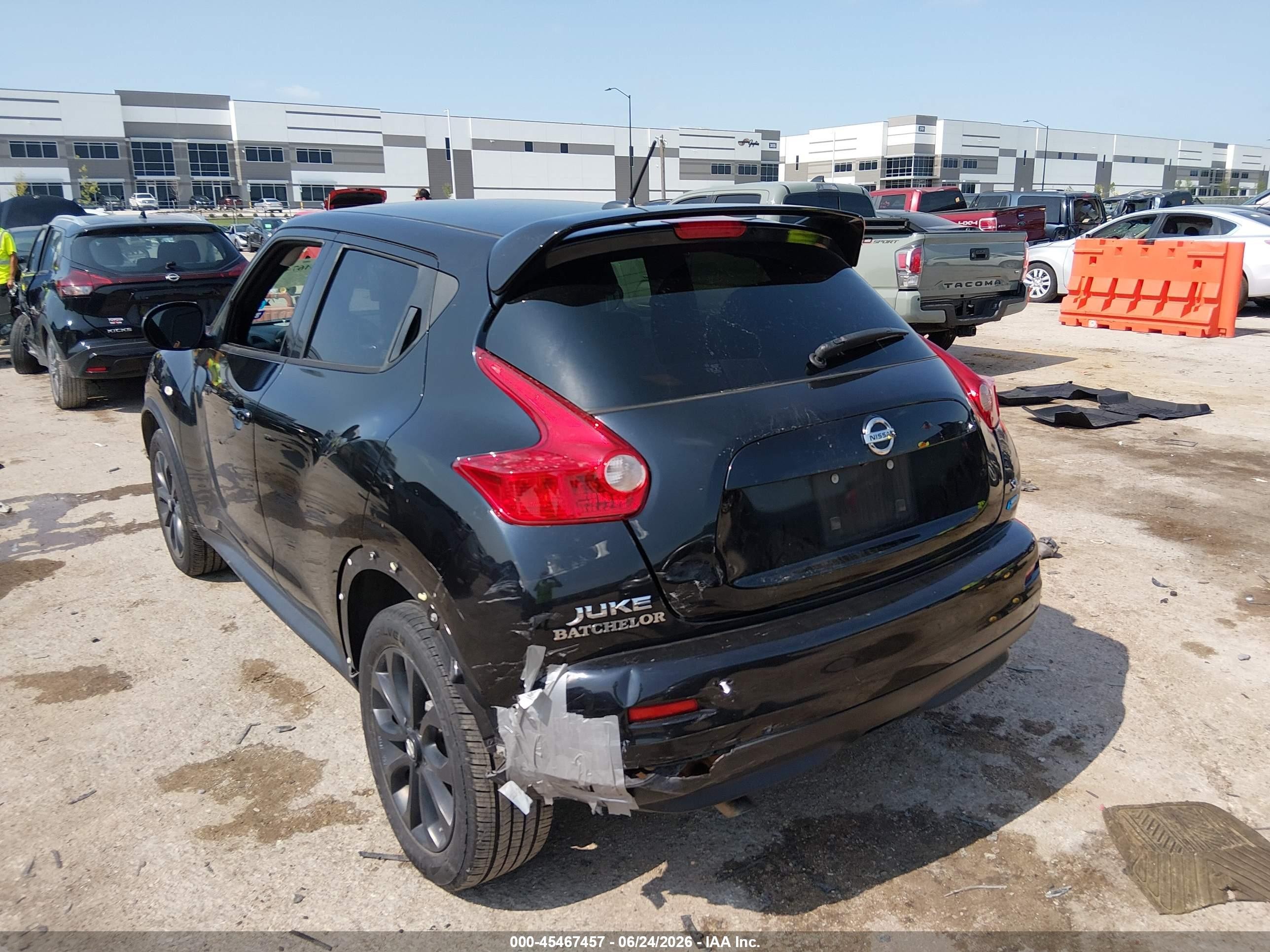 2014 Nissan Juke Sl Black vin: JN8AF5MR8ET454595