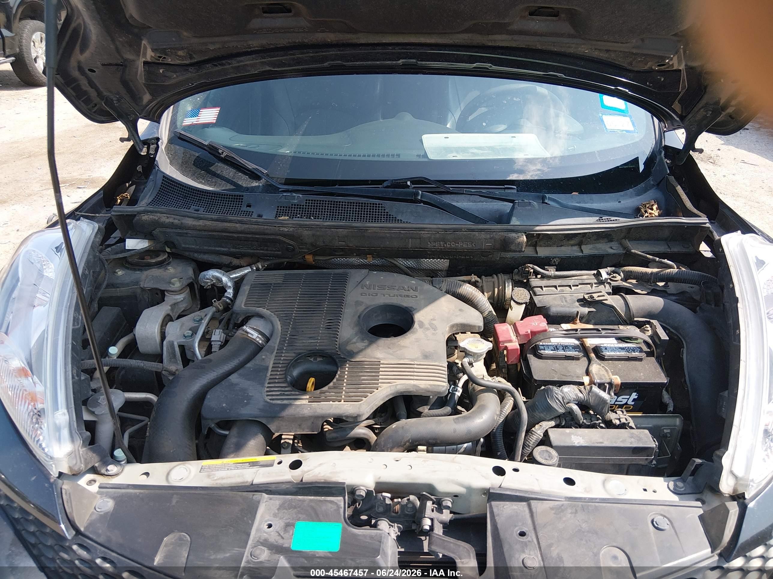 2014 Nissan Juke Sl Black vin: JN8AF5MR8ET454595