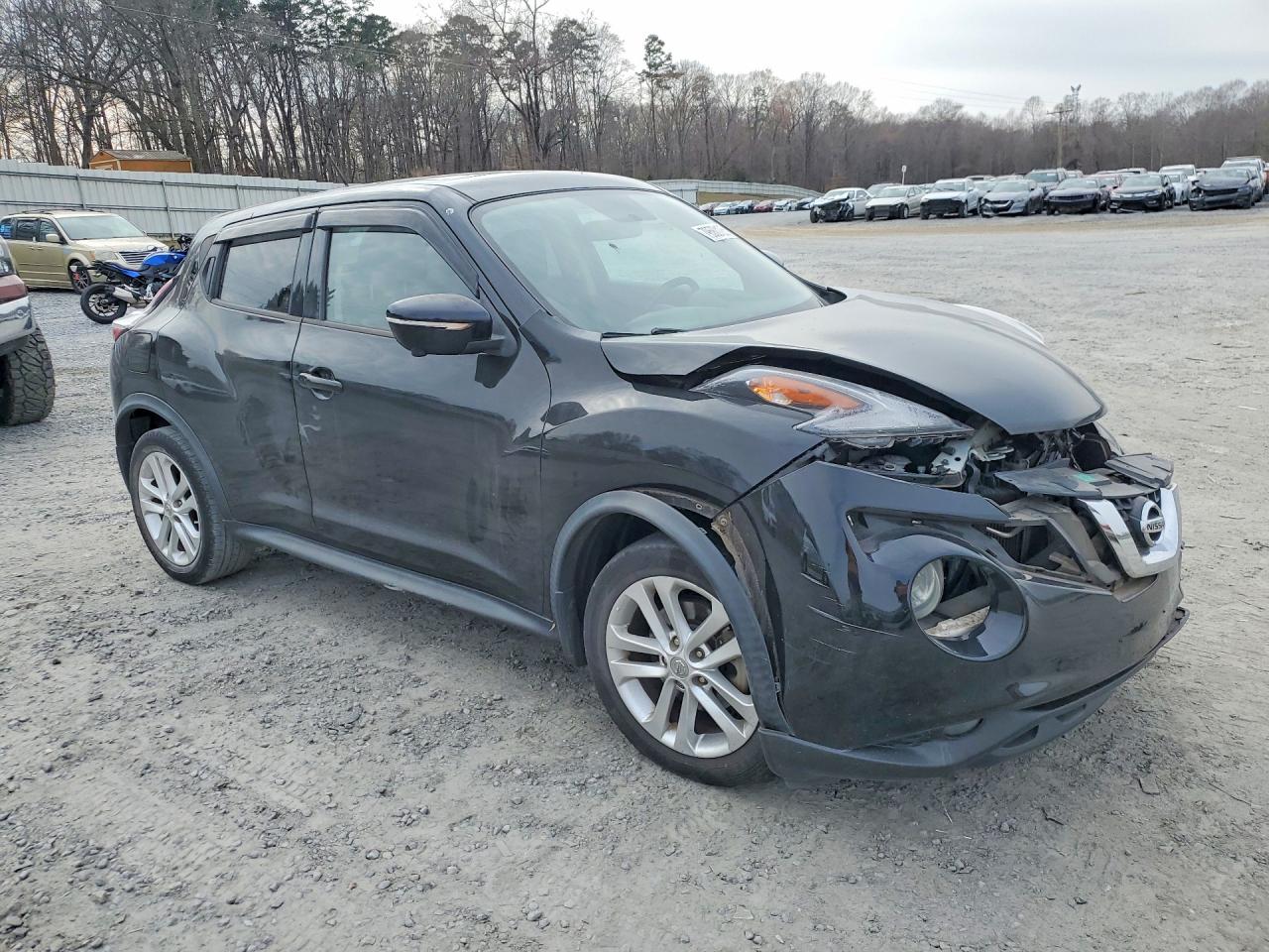 2015 Nissan Juke Sl Black vin: JN8AF5MR8FT503781