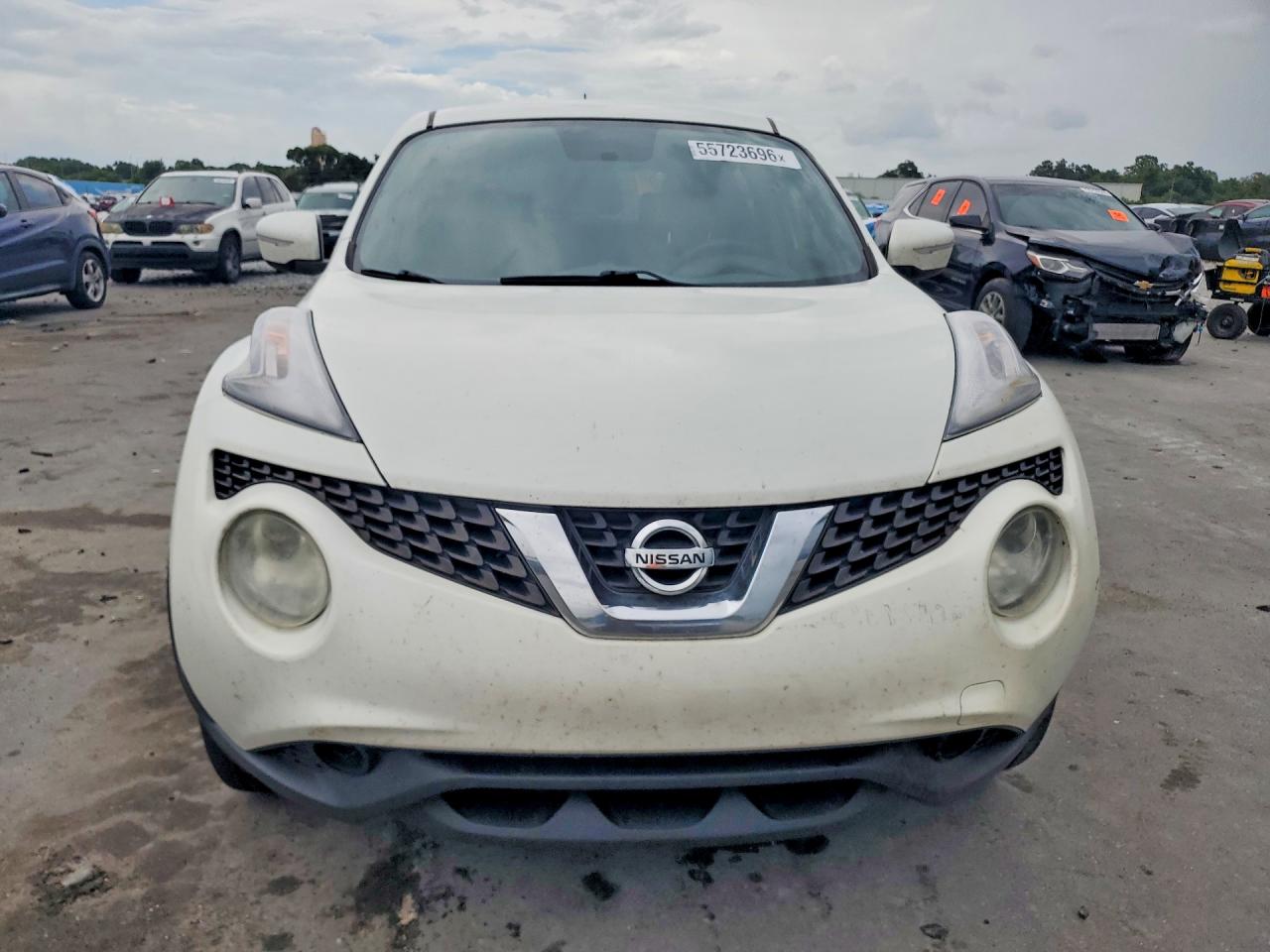 2015 Nissan Juke Sv White vin: JN8AF5MR8FT506096