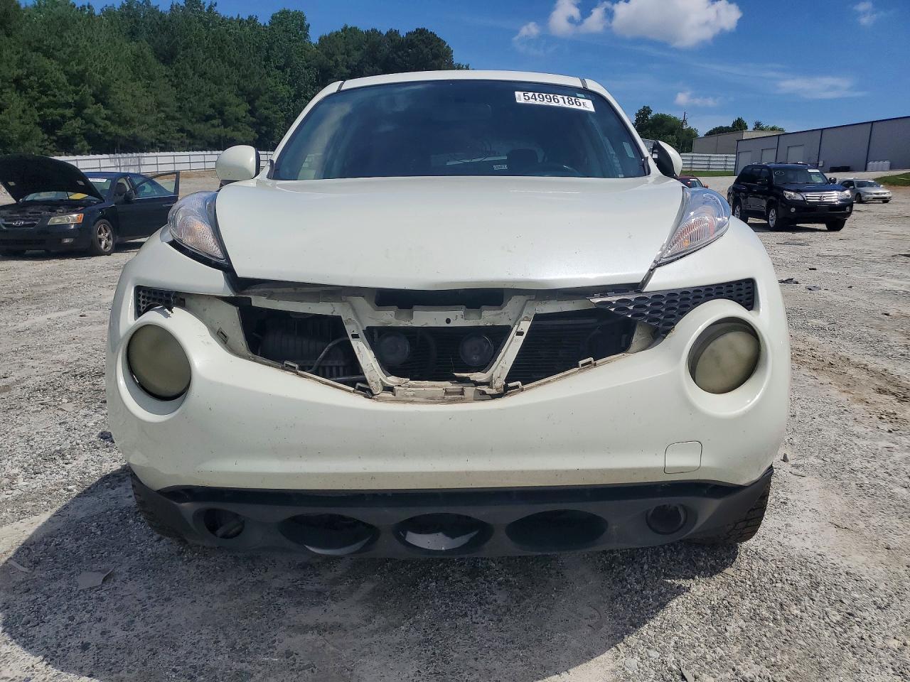 2011 Nissan Juke S White vin: JN8AF5MR9BT020570