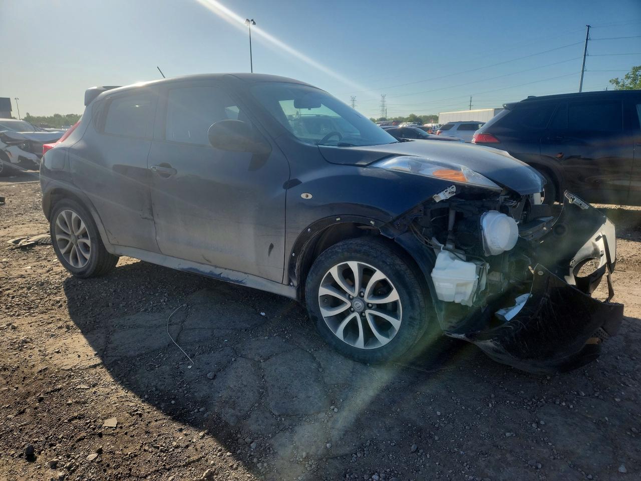 2011 Nissan Juke S Черный vin: JN8AF5MR9BT022609