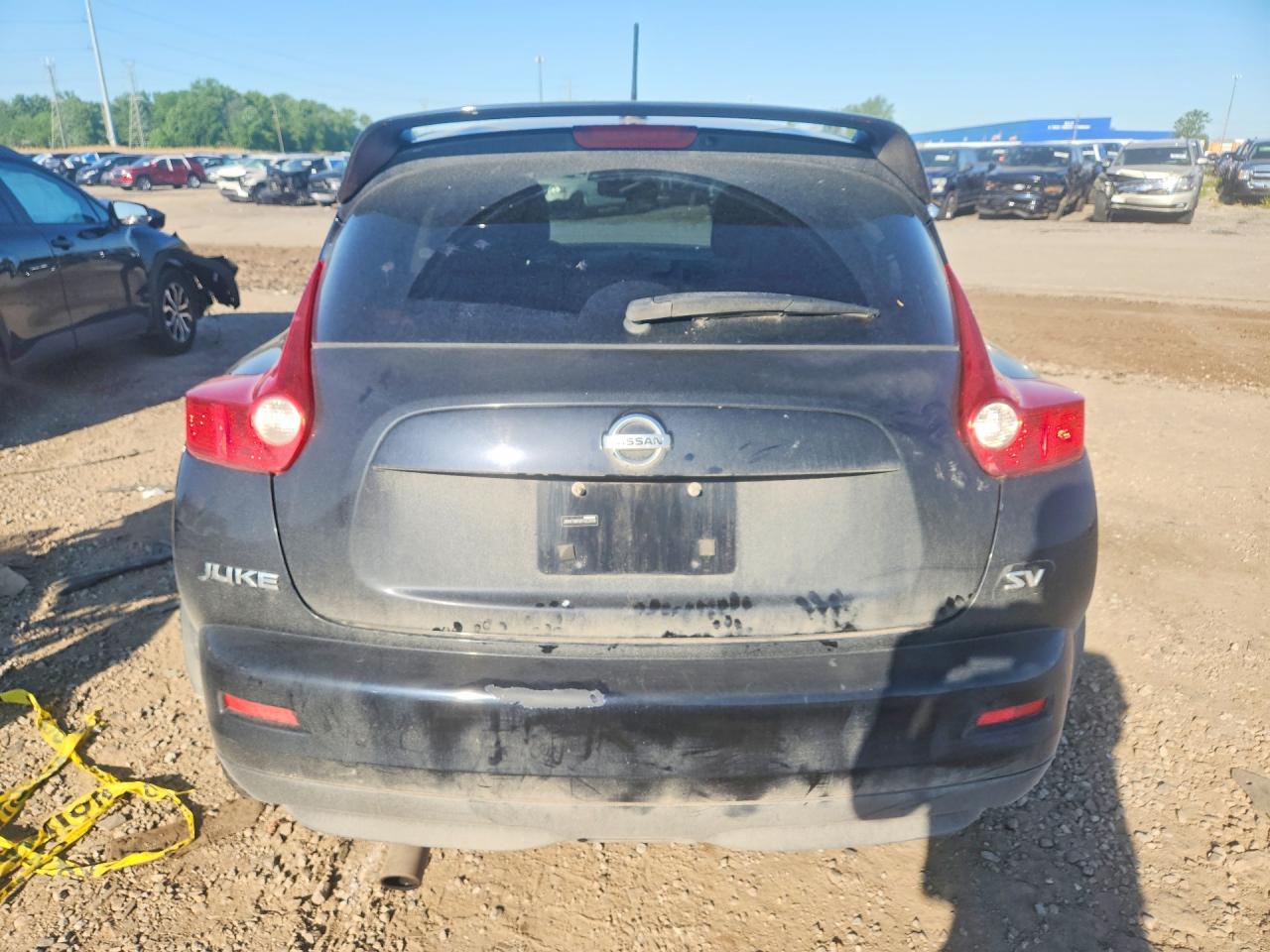 2011 Nissan Juke S Черный vin: JN8AF5MR9BT022609