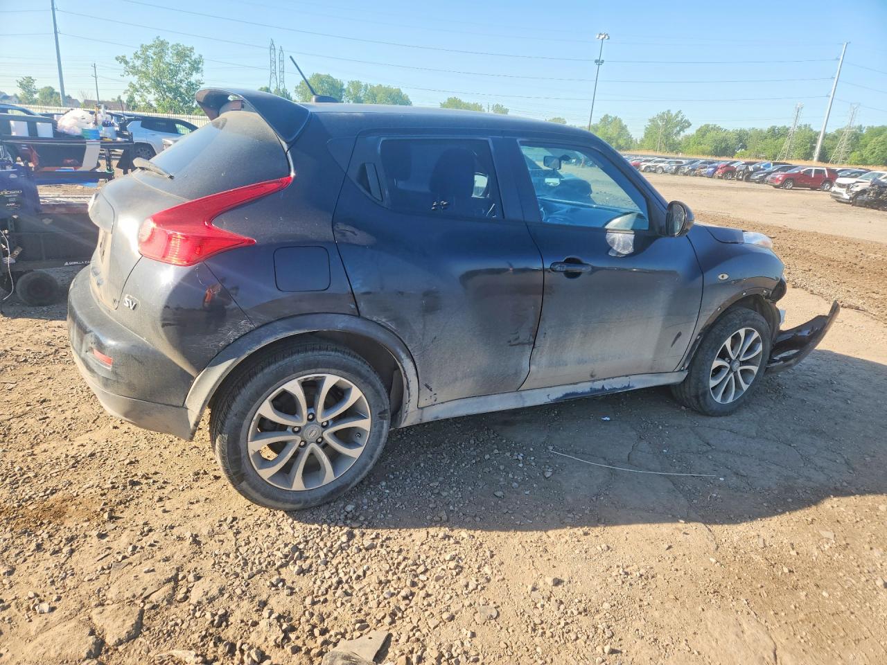 2011 Nissan Juke S Черный vin: JN8AF5MR9BT022609