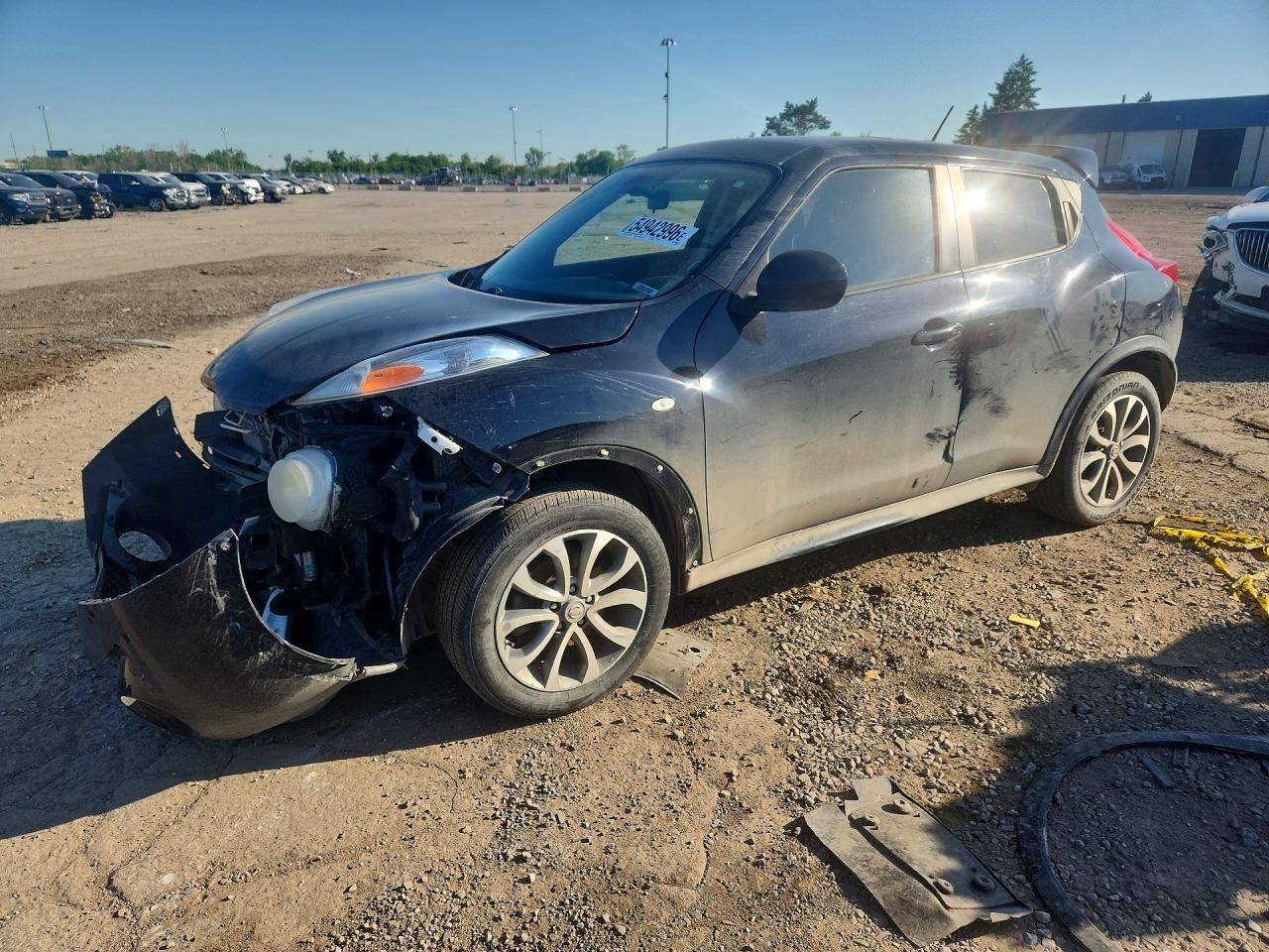 2011 Nissan Juke S Black vin: JN8AF5MR9BT022609