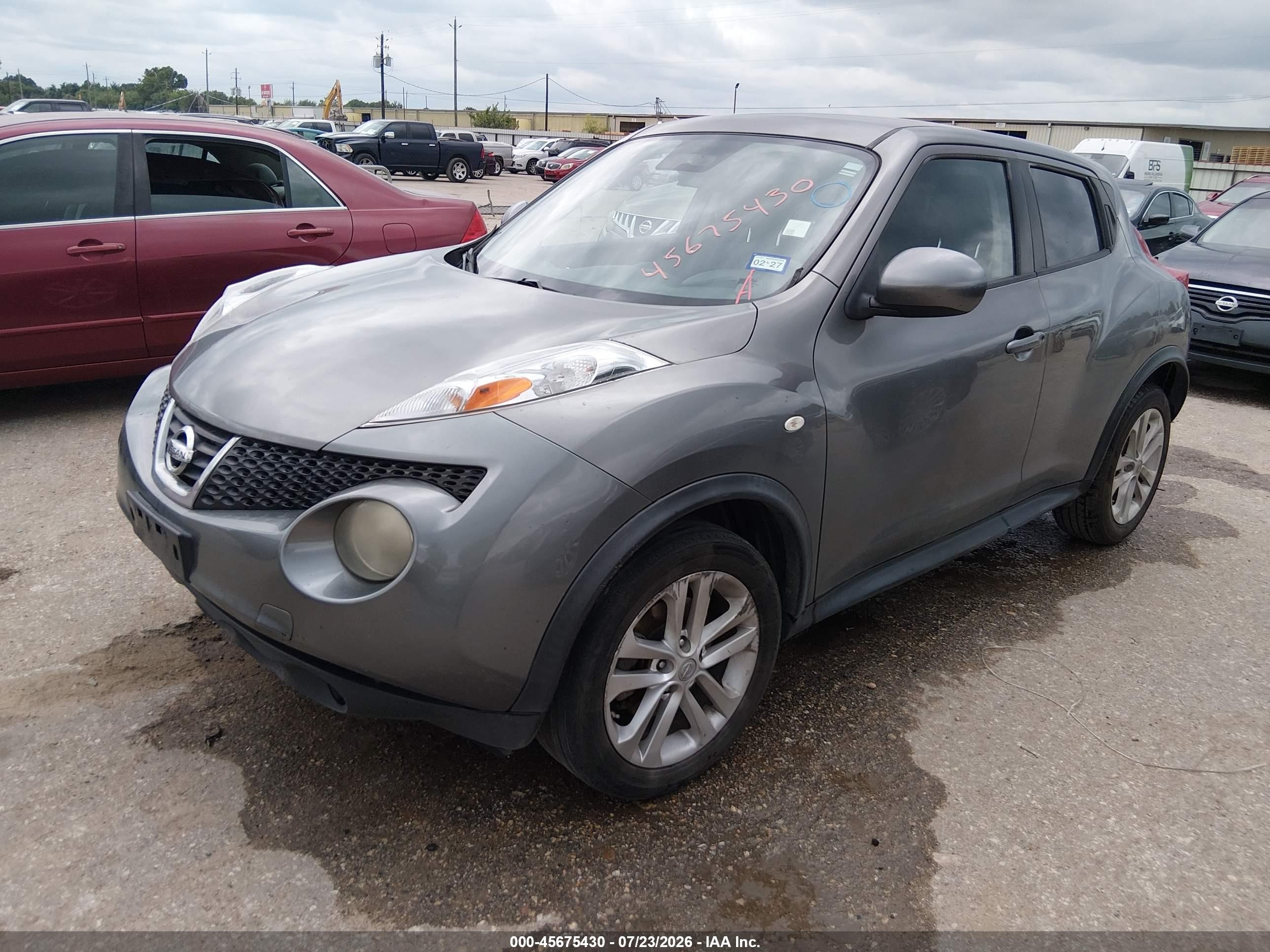 2012 Nissan Juke S Gray vin: JN8AF5MR9CT100629