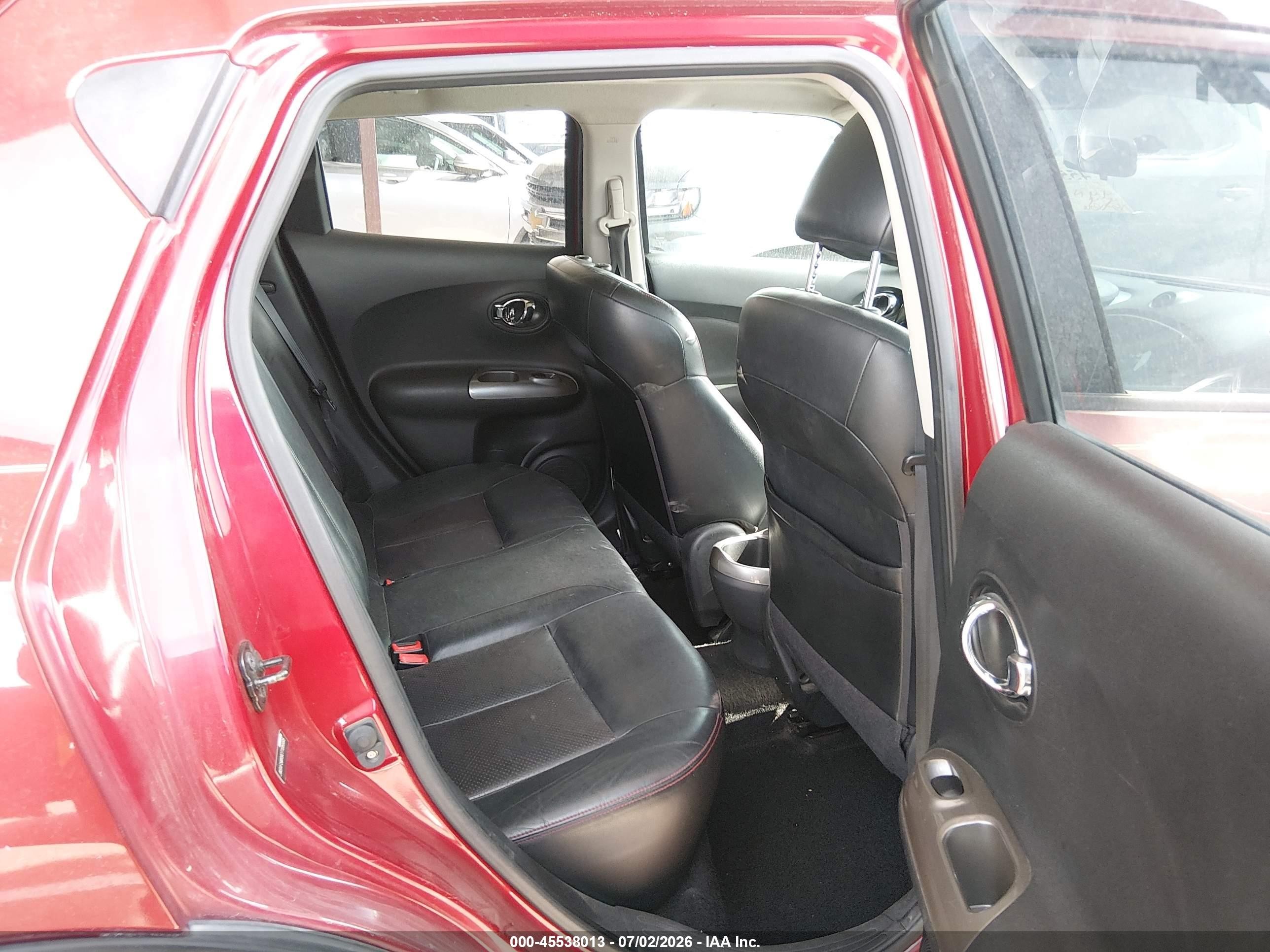 2012 Nissan Juke Sl Red vin: JN8AF5MR9CT106995