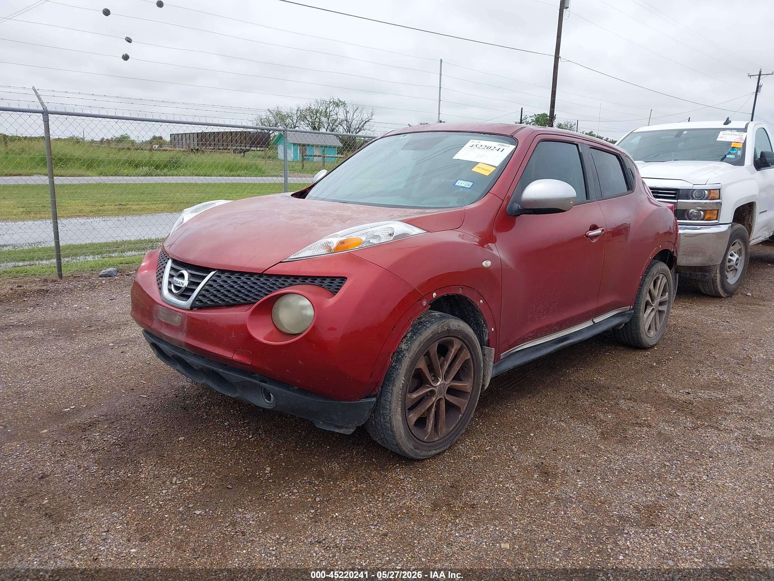 2012 Nissan Juke Sl Red vin: JN8AF5MR9CT111663